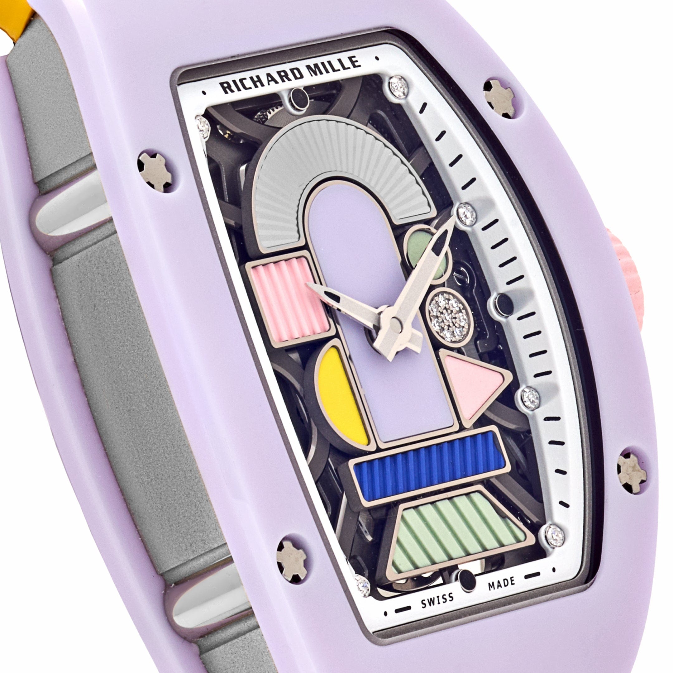 Richard Mille RM 07-01 'Ladies' Coloured Ceramics Lavender Pink Limited Edition