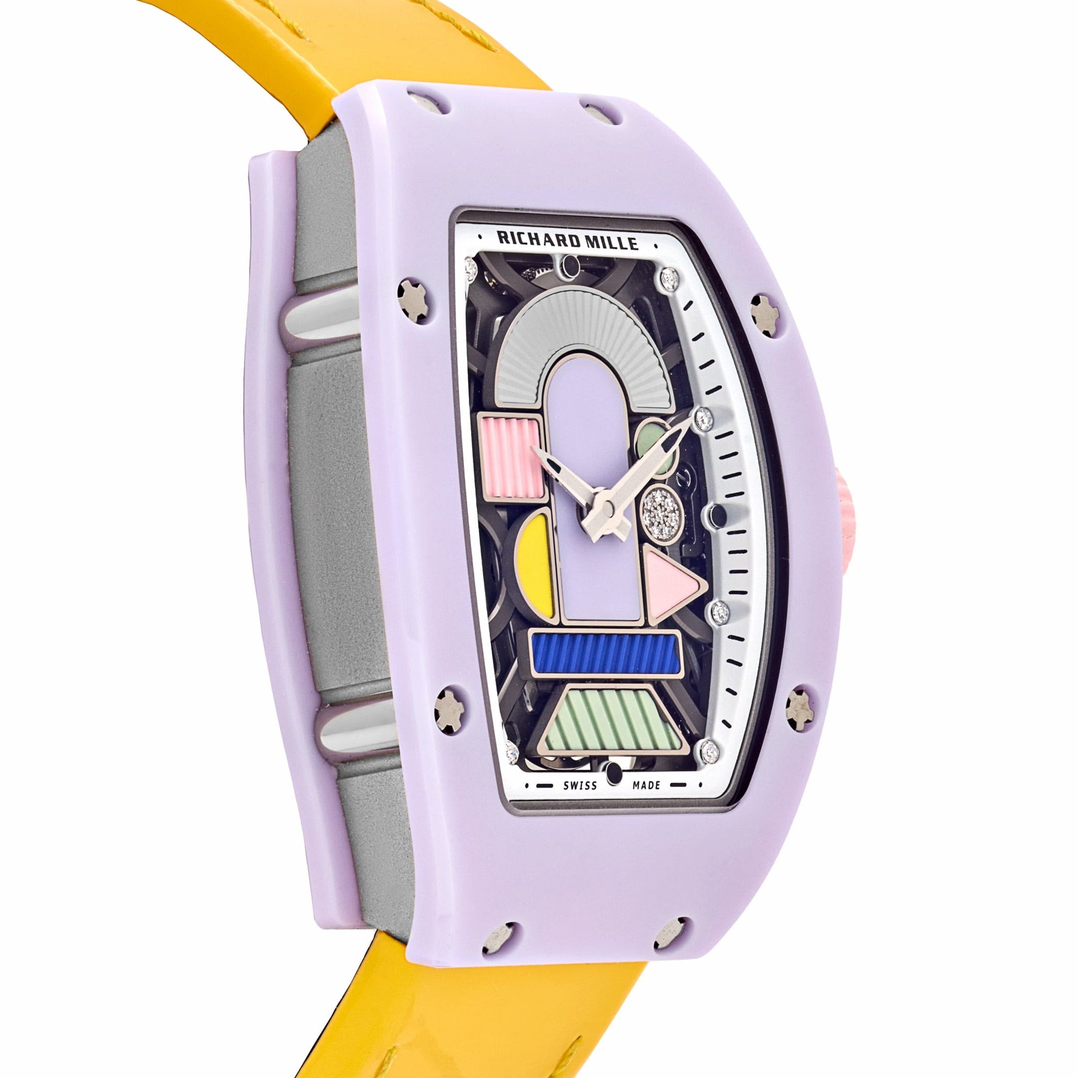 Richard Mille RM 07-01 'Ladies' Coloured Ceramics Lavender Pink Limited Edition
