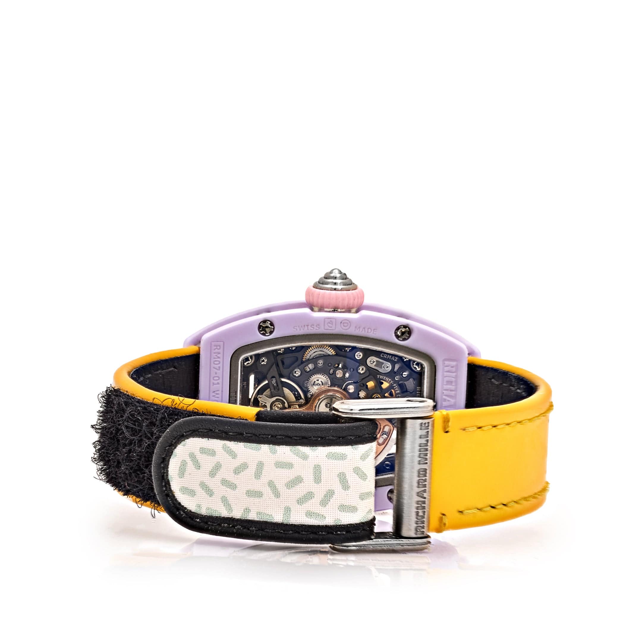 Richard Mille RM 07-01 'Ladies' Coloured Ceramics Lavender Pink Limited Edition