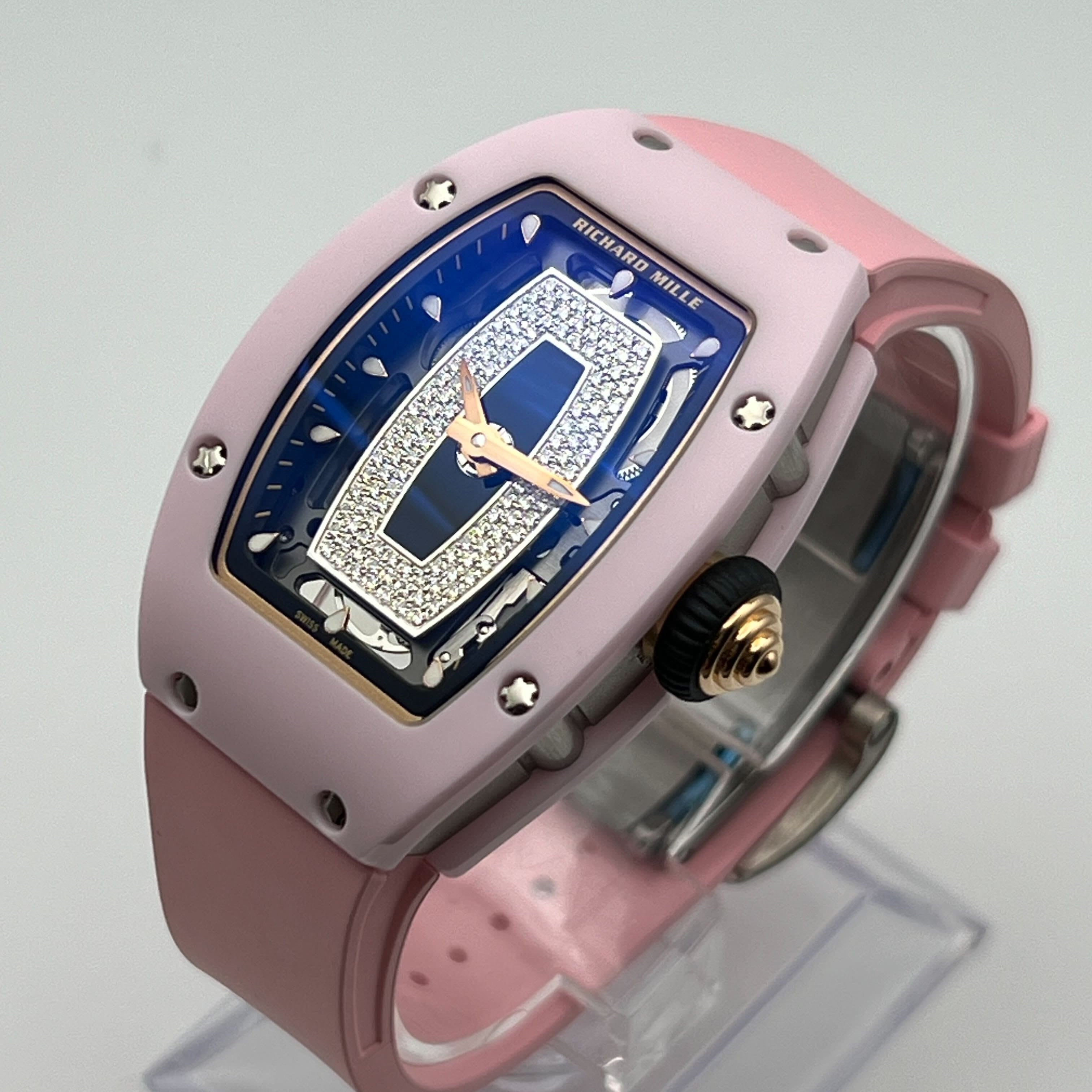 Richard Mille RM 07-01 Ladies' Pink Ceramic & White Gold (2022)