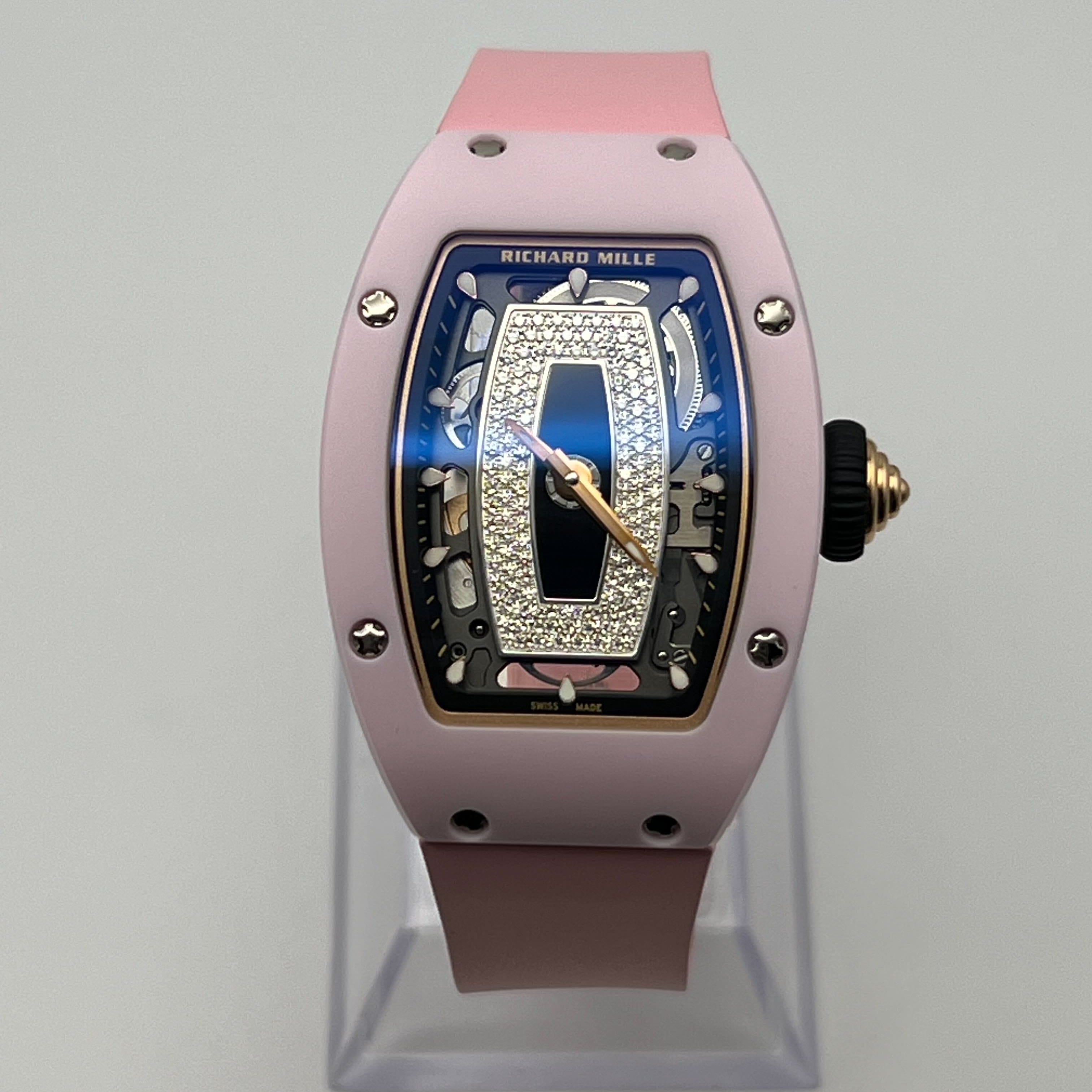 Richard Mille RM 07-01 Ladies' Pink Ceramic & White Gold (2022)