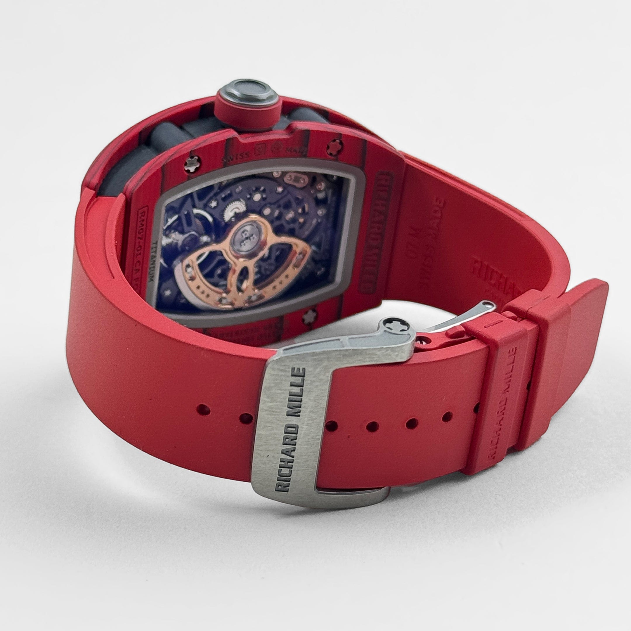 Richard Mille RM 07-01 'Ladies' 'Racing Red' Quartz TPT (2022)