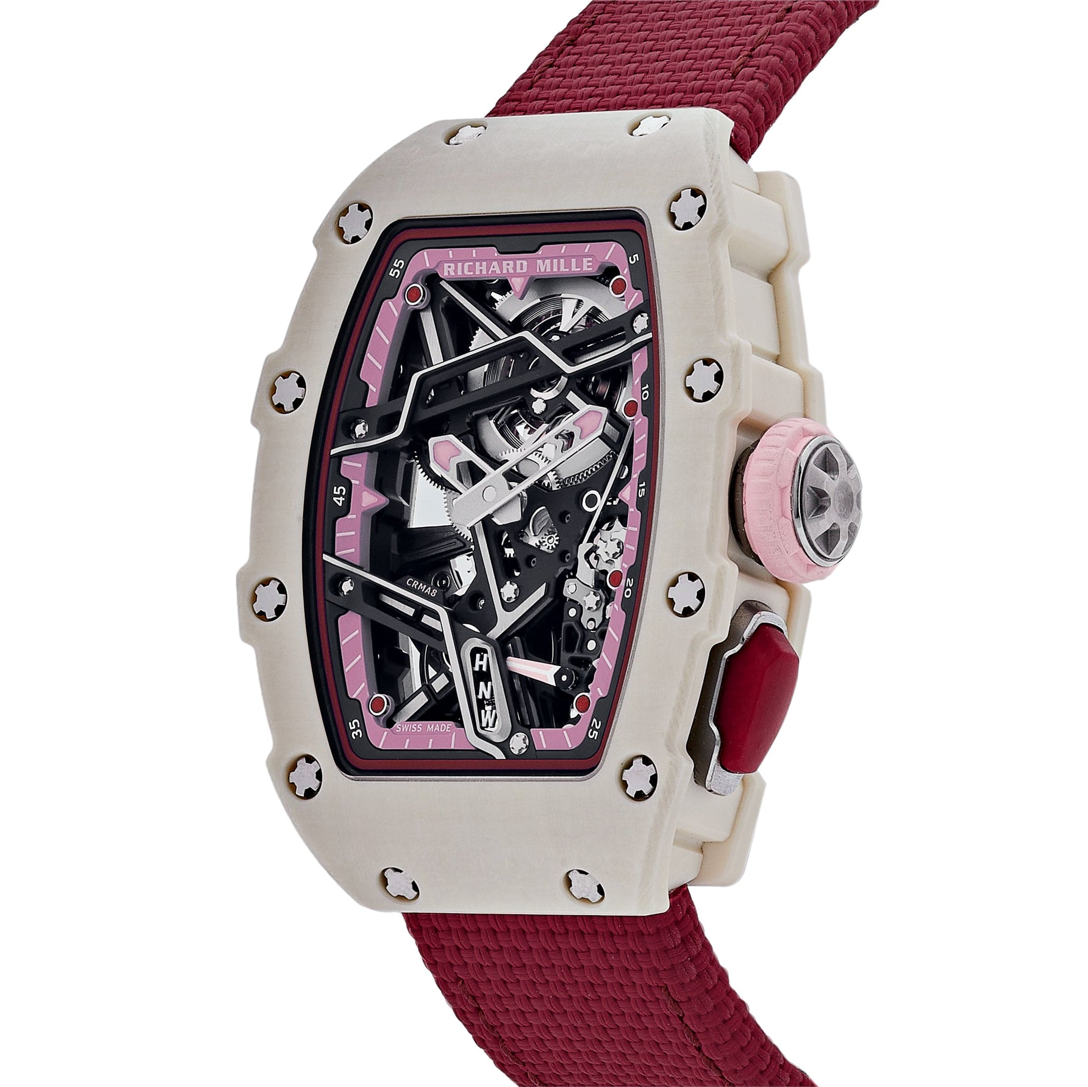 Richard Mille RM07-04 Automatic Sport White Quartz TPT Skeleton Dial