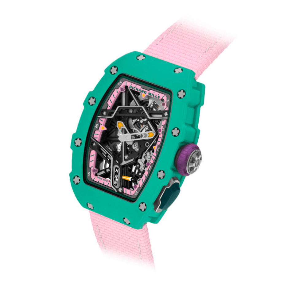 Luxury Watch Richard Mille Green Quartz TPT RM07-04 Automatic Sport Wrist Aficionado