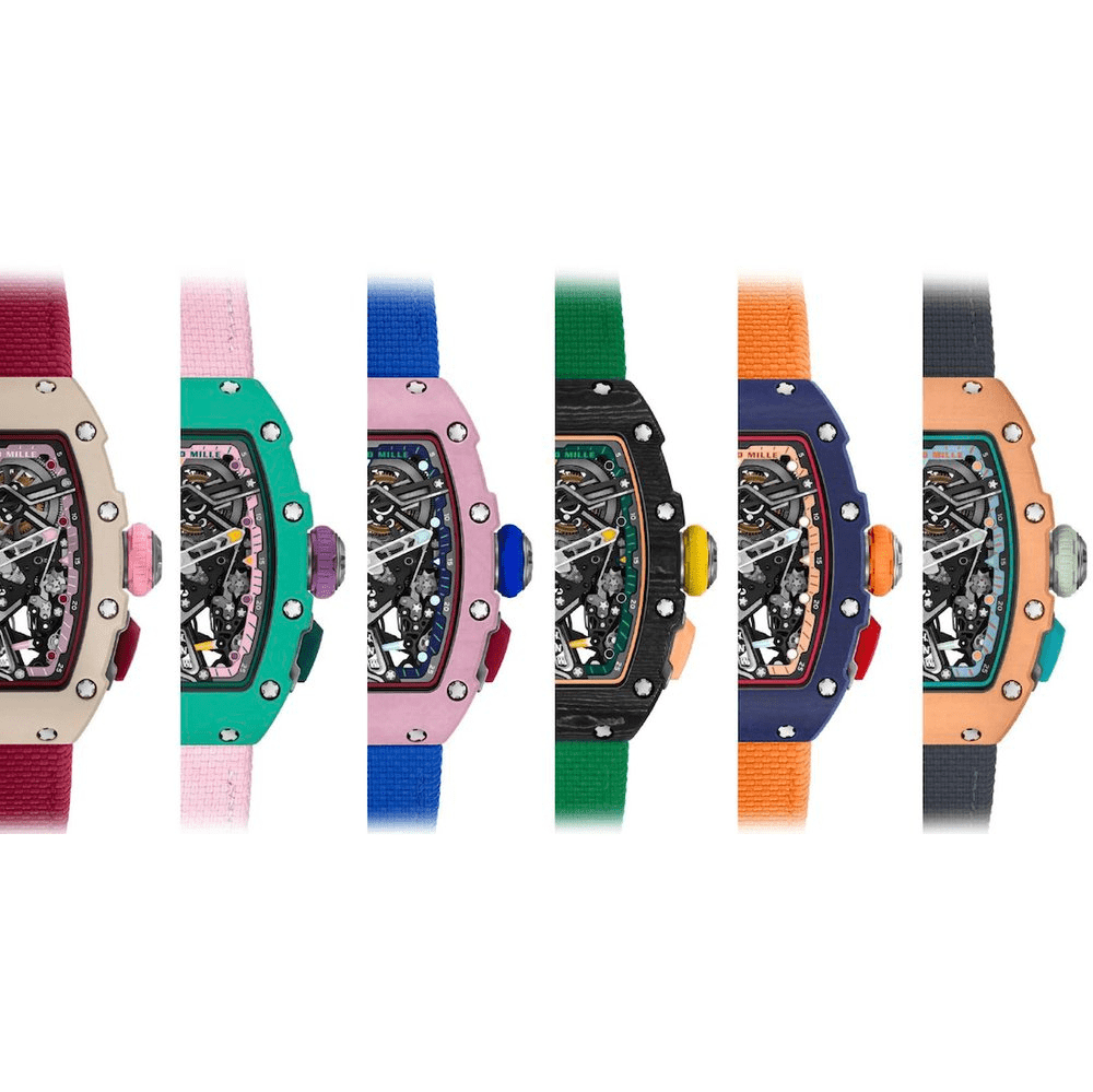 Luxury Watch Richard Mille Salmon Pink Quartz TPT RM07-04 Automatic Sport Wrist Aficionado