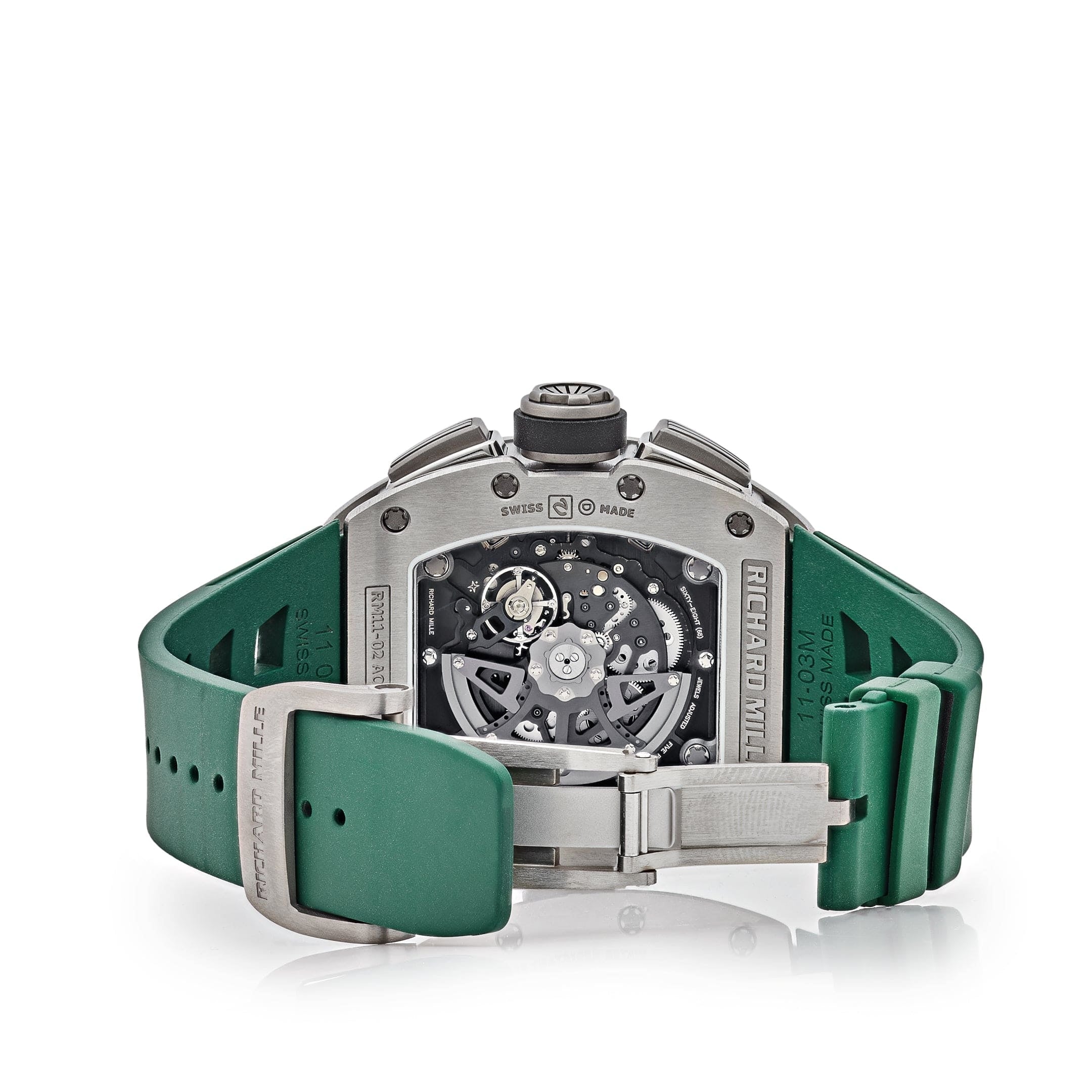 Richard Mille RM 11-02 Titanium Flyback Chronograph GMT Openworked