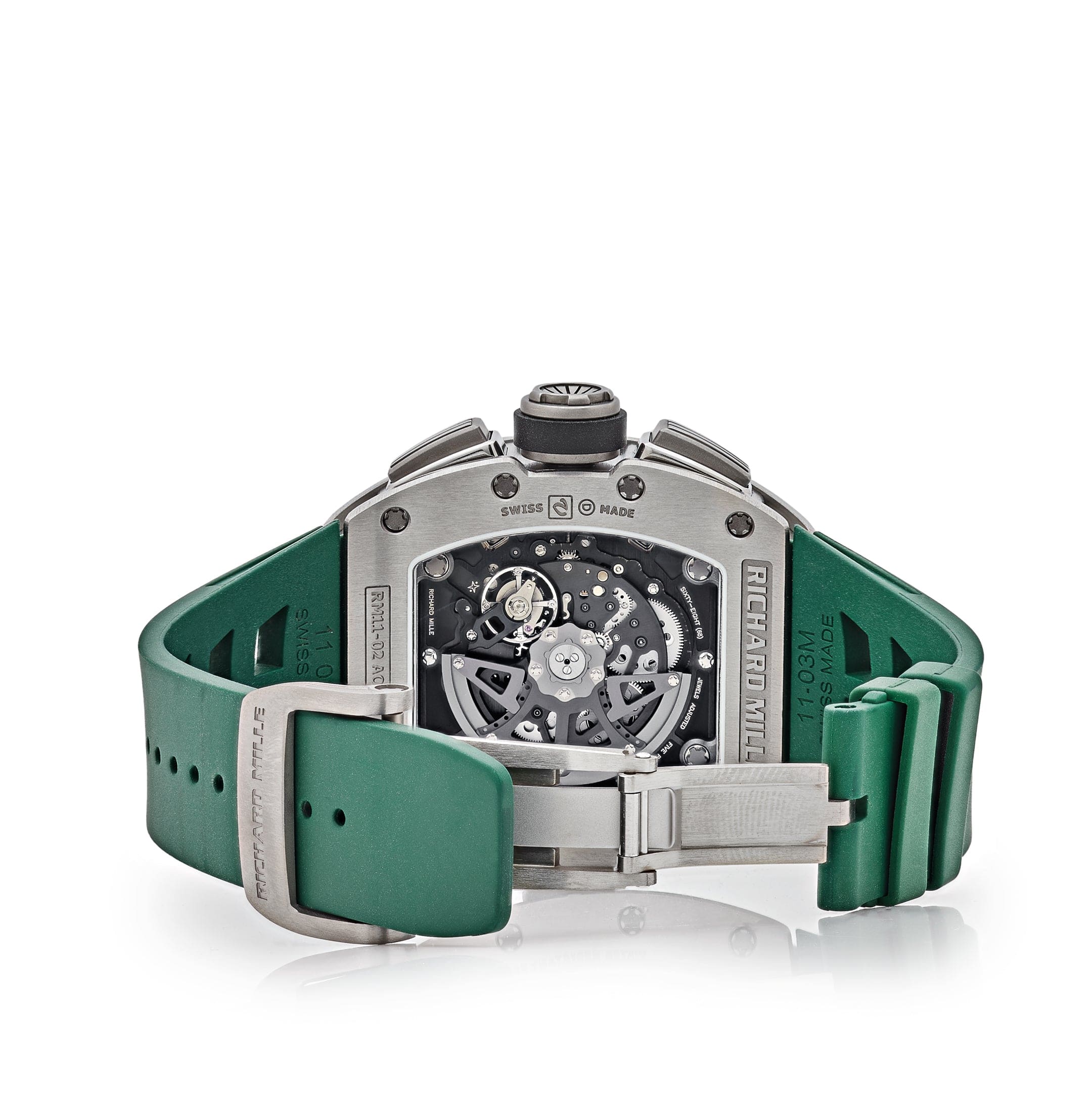 Richard Mille RM 11-02 Titanium Flyback Chronograph GMT Openworked