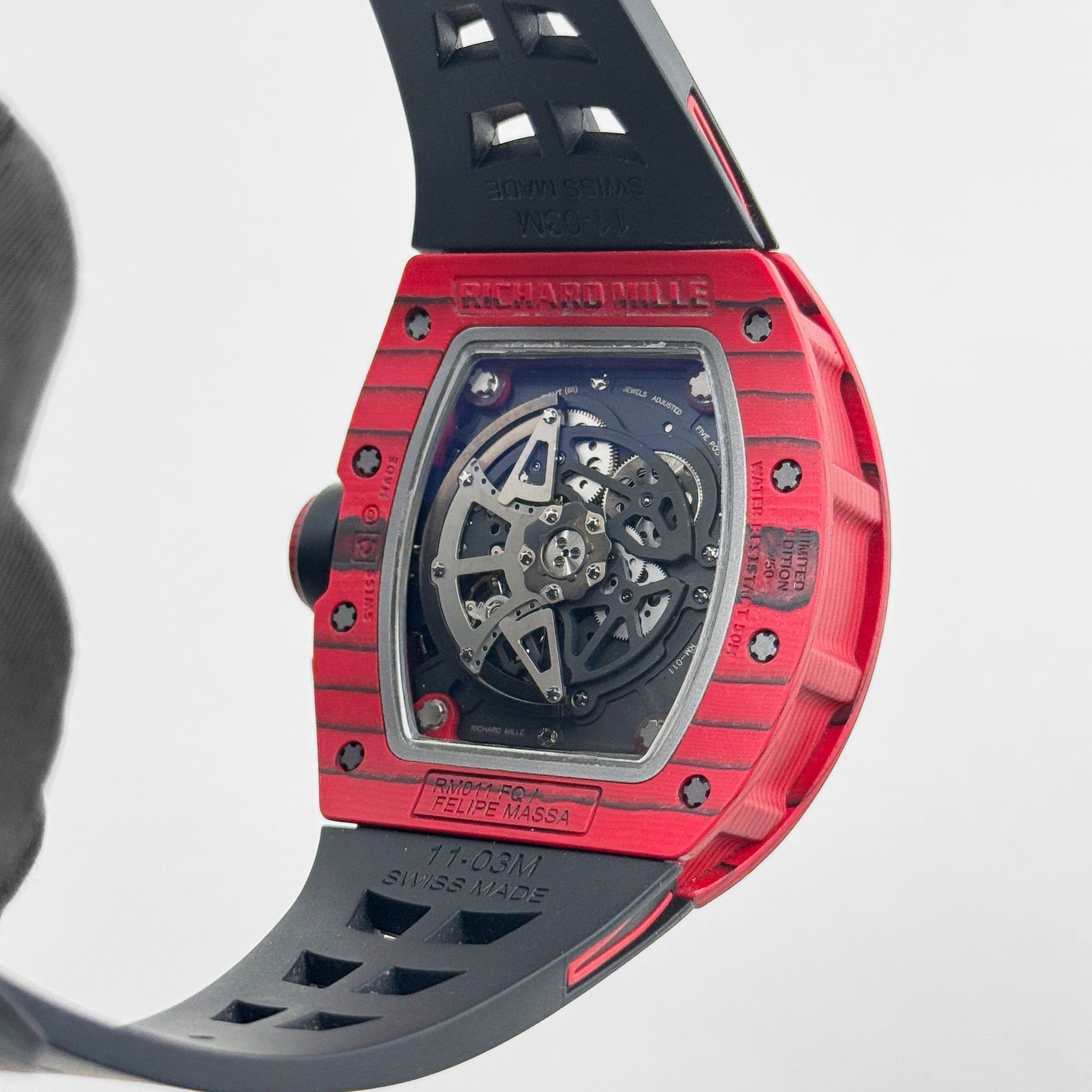 Richard Mille RM 11-03 Automatic Flyback Chronograph Red Quartz TPT NTPT (2015)