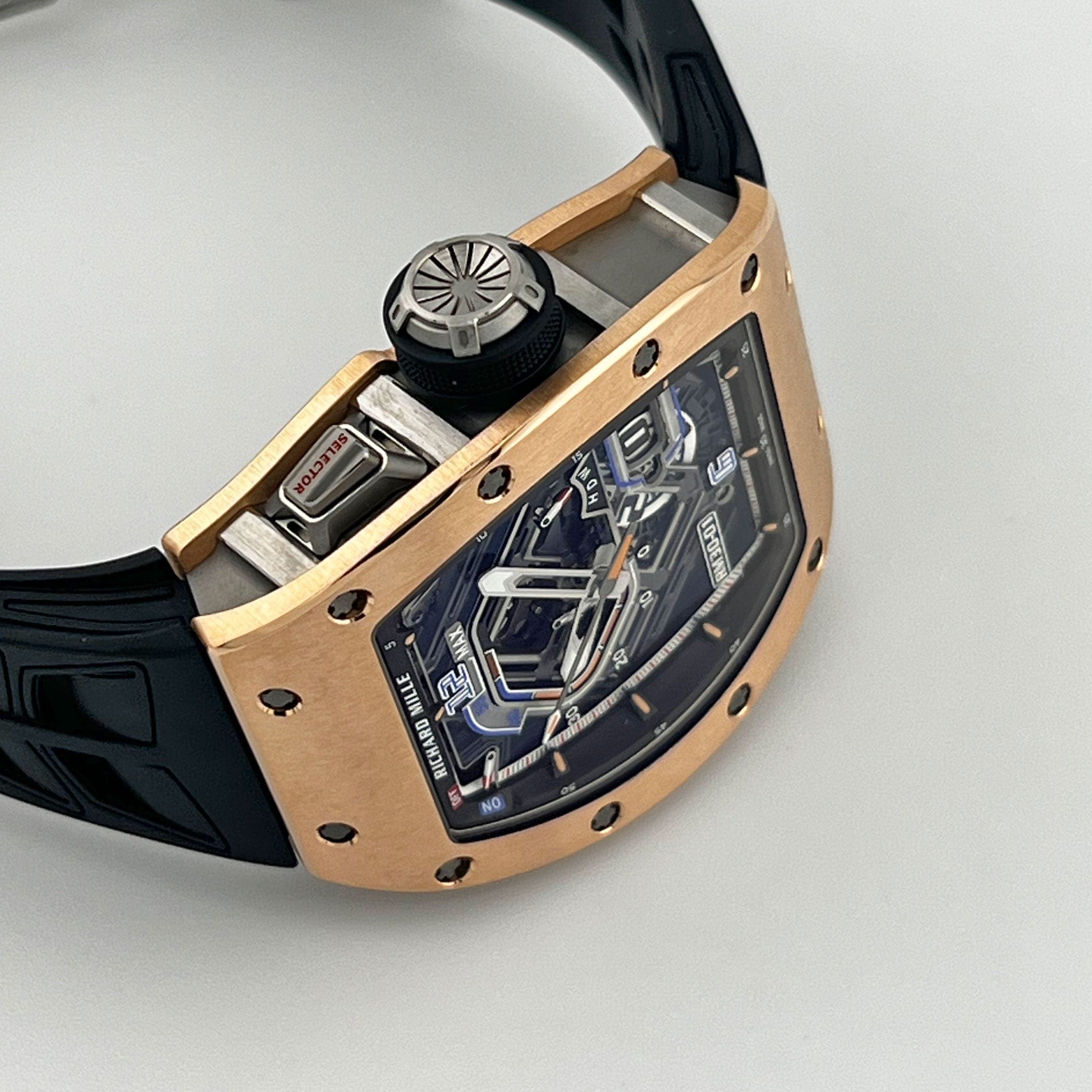Richard Mille RM 30-01 Declutchable Rotor Rose Gold Skeleton Dial (2023)