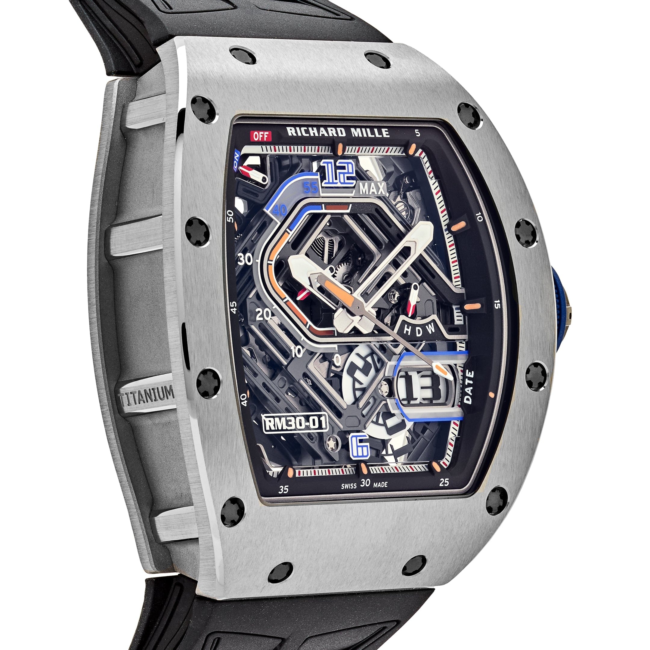 Richard Mille RM 30-01 Declutchable Rotor Titanium (2024)
