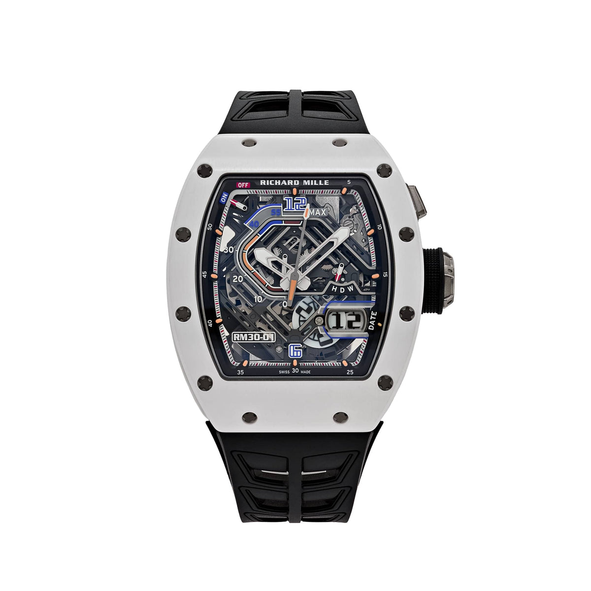 Richard Mille RM 30-01 Declutchable Rotor White Ceramic (2025)