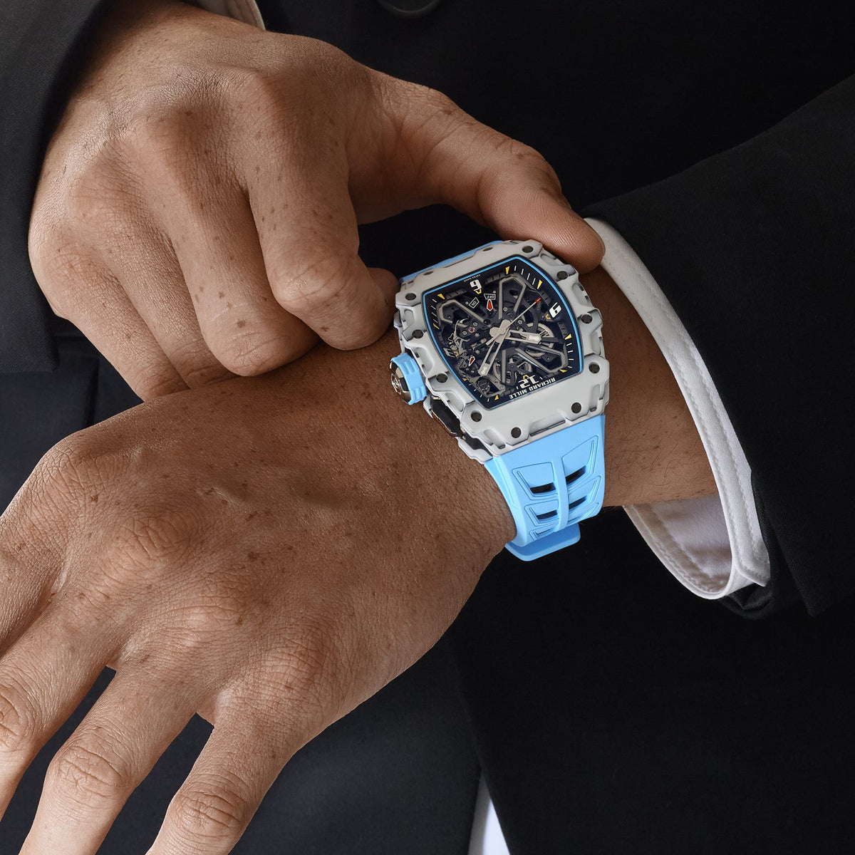 Richard Mille RM 35-03 'Rafael Nadal' White Quartz TPT (2026)
