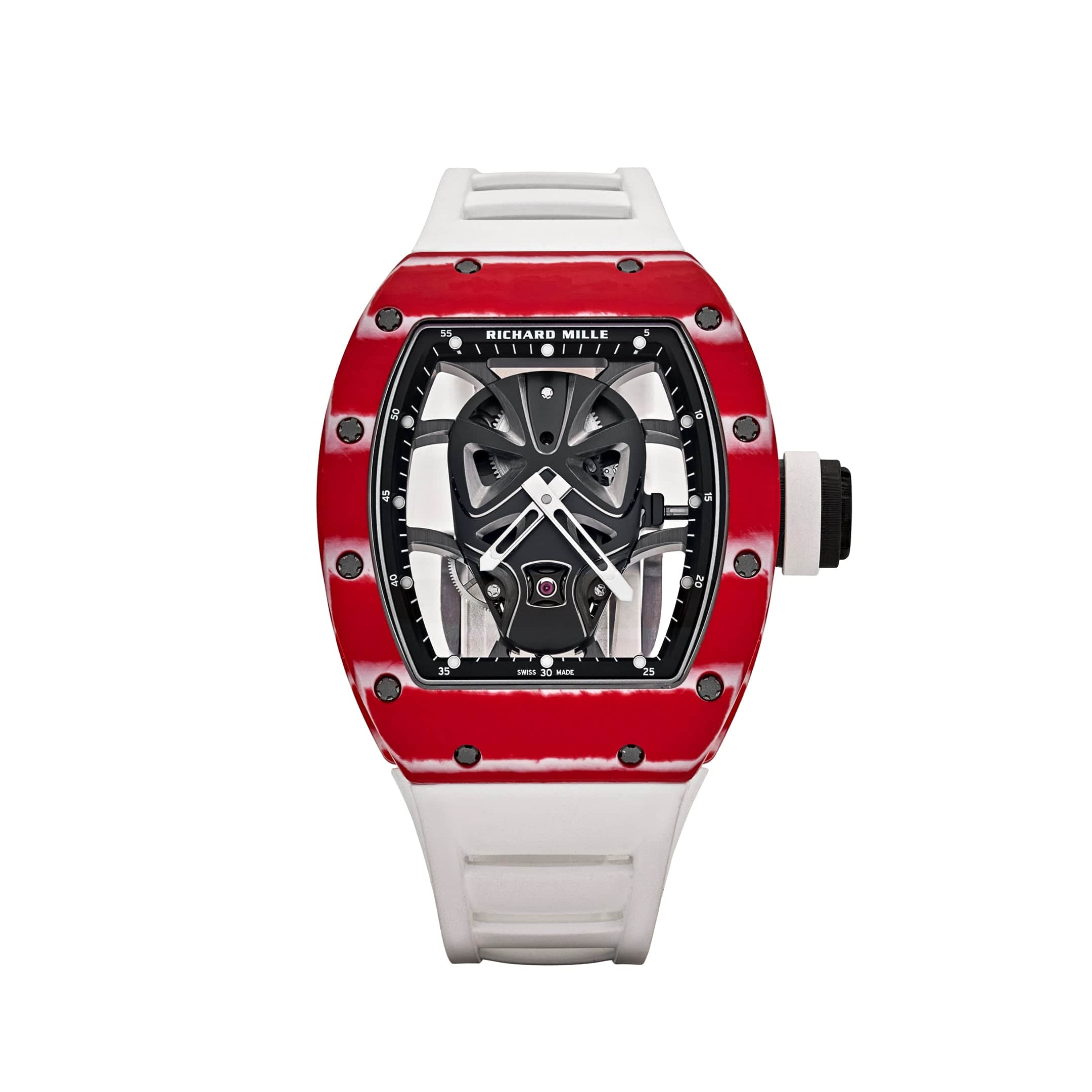 Richard Mille RM 52-06 Tourbillon 'Mask' Red White Quartz TPT