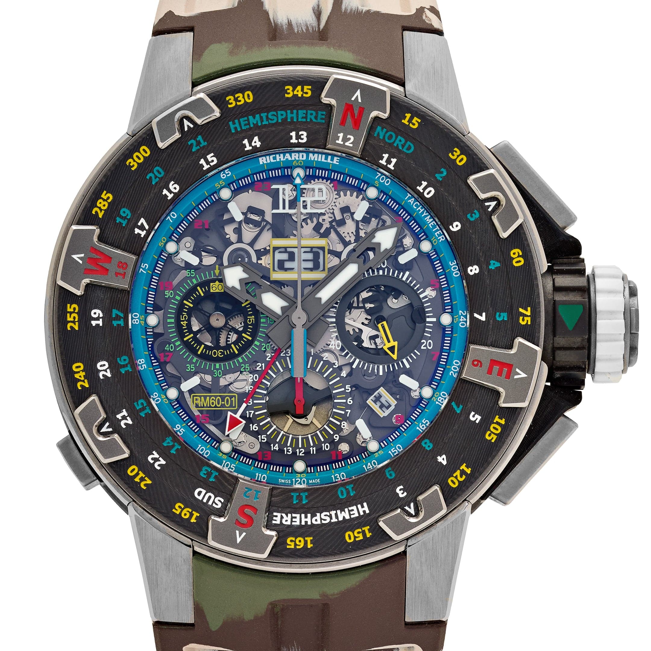Richard Mille RM 60-01 ‘Les Voiles De St Barth’ Titanium Carbon Limited Edition of 80