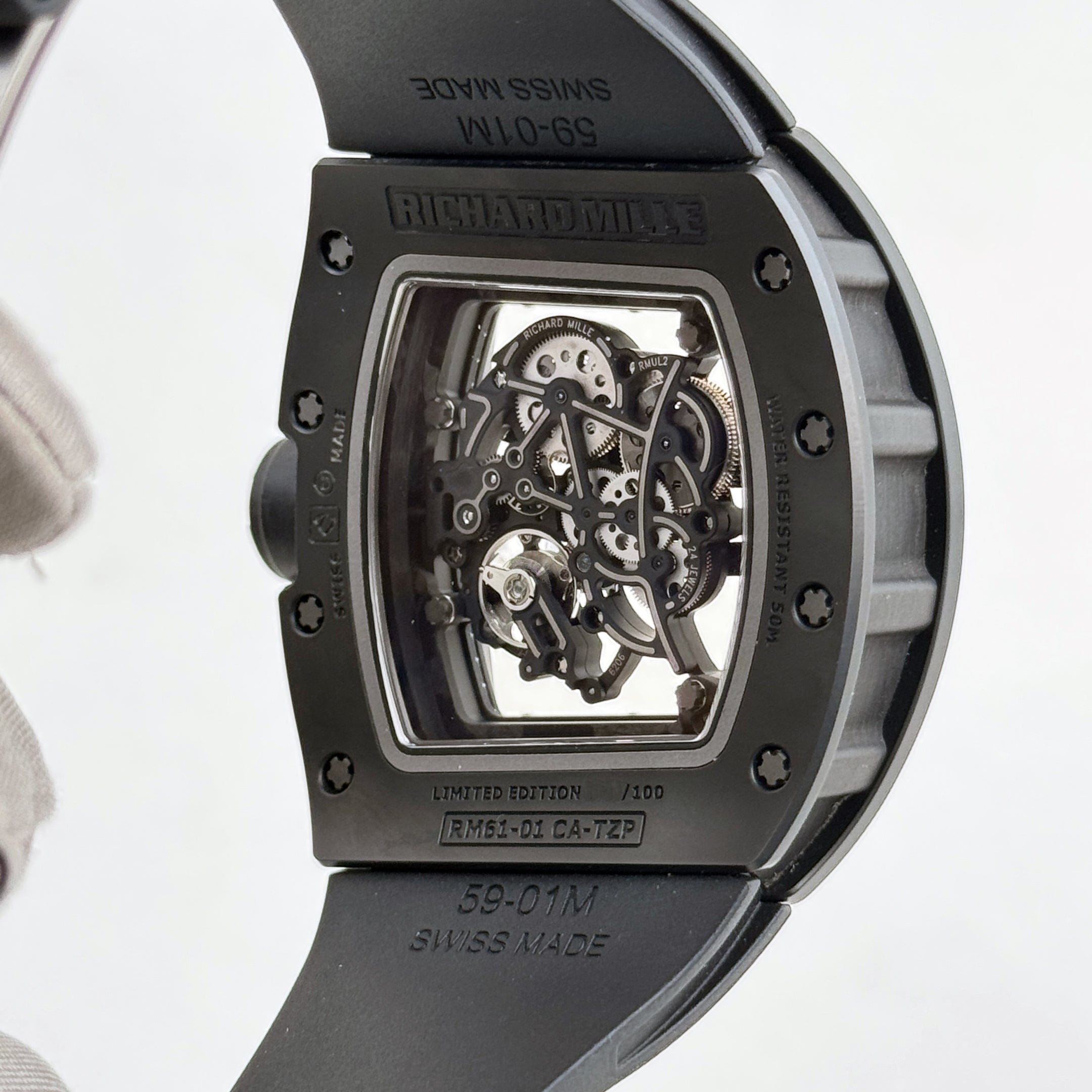 Richard Mille RM 61-01 CA TZP 'Yohan Blake TZP Ceramic' Limited Edition