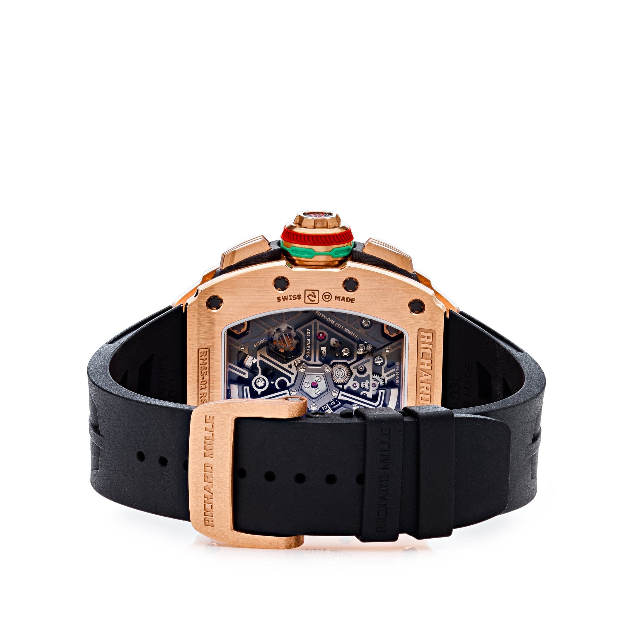 Richard Mille RM 65-01 Automatic Chronograph Full Rose Gold