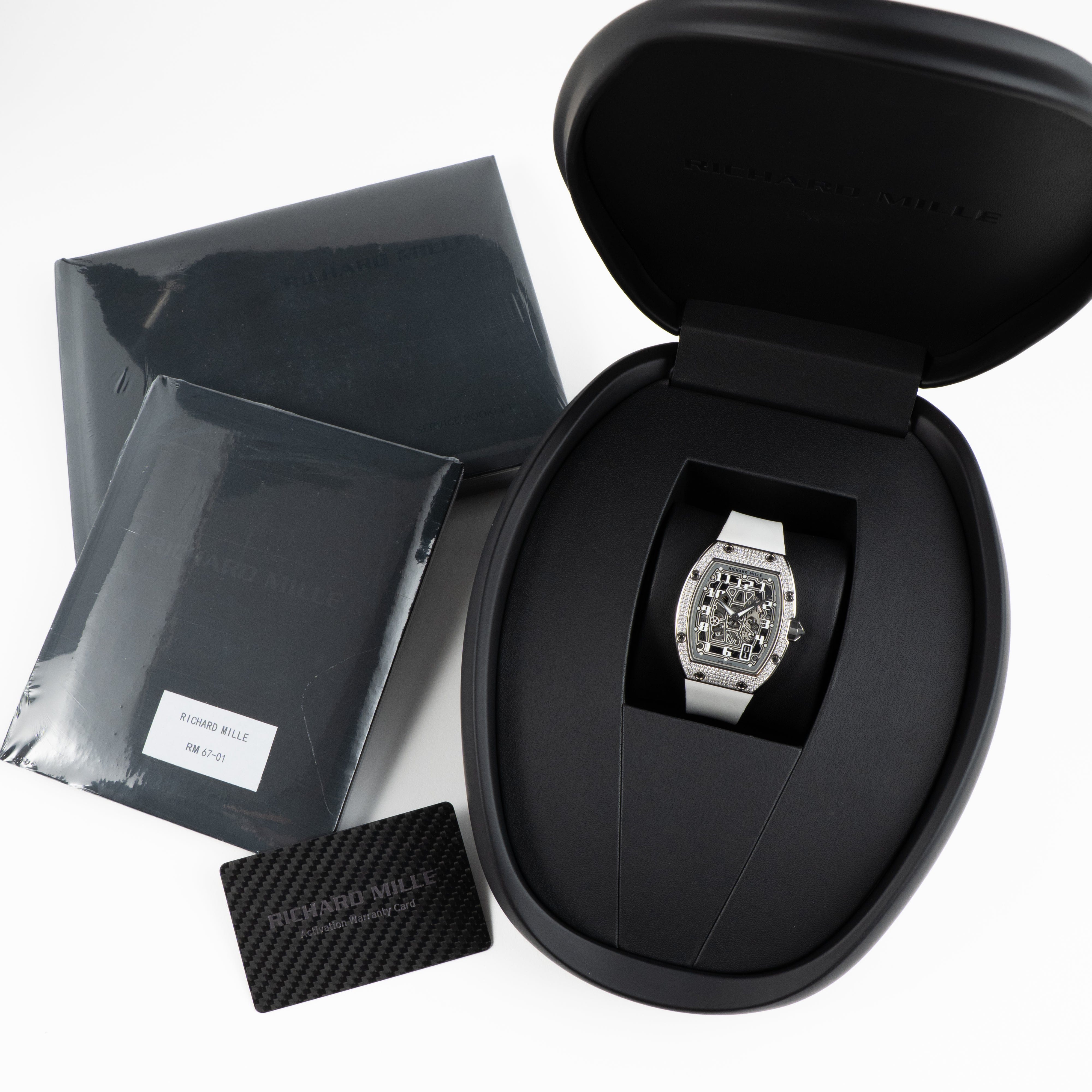 Richard Mille RM 67-01 Lifestyle Extra Flat White Gold Diamond Set (2019)