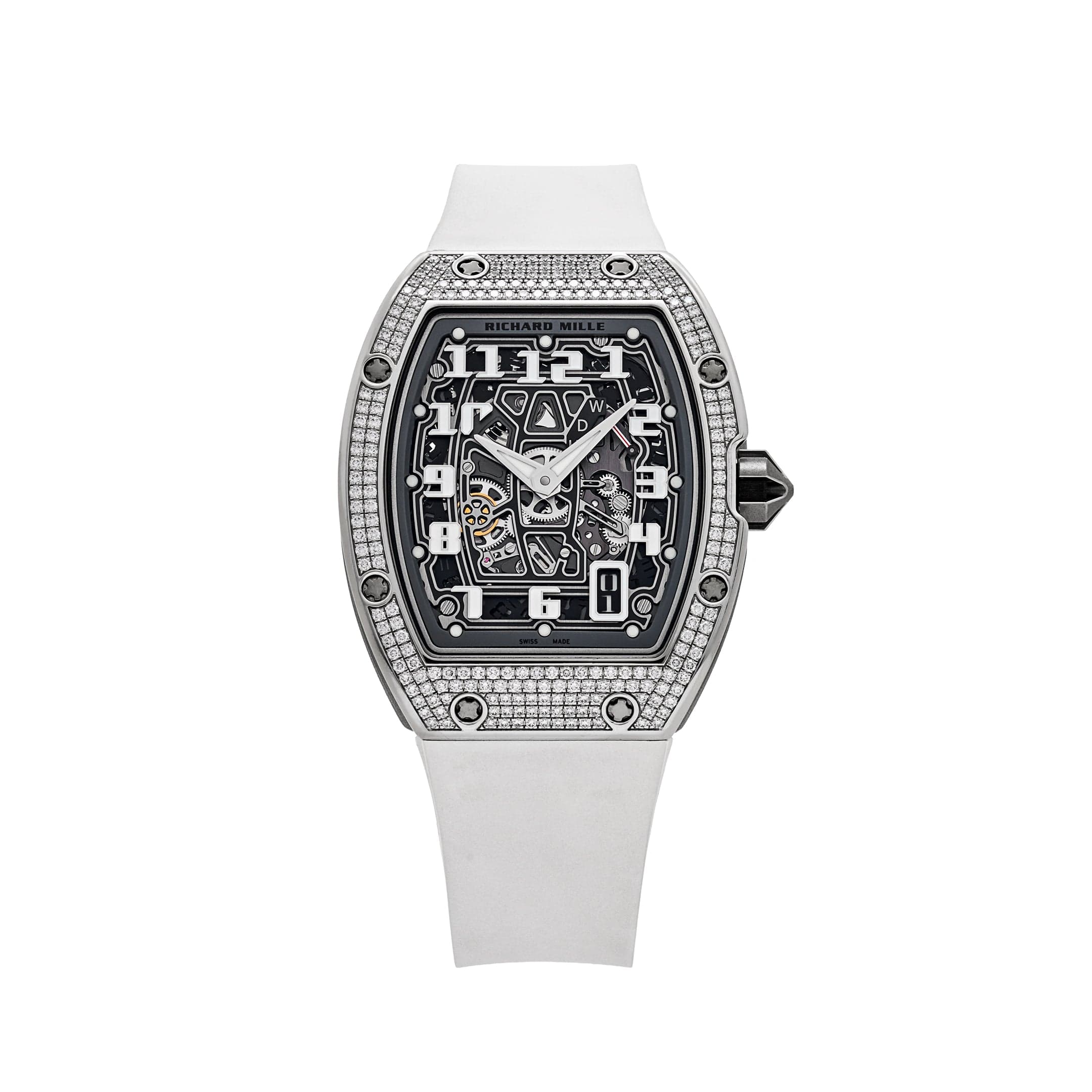 Richard Mille RM 67-01 Lifestyle Extra Flat White Gold Diamond Set (2019)