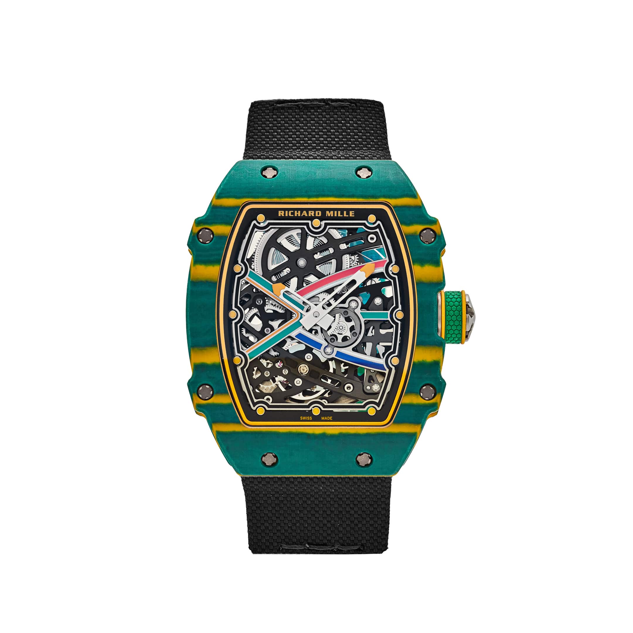 Richard Mille RM 67-02 'Wayde Van Niekerk' Green Yellow Quartz TPT (2017)