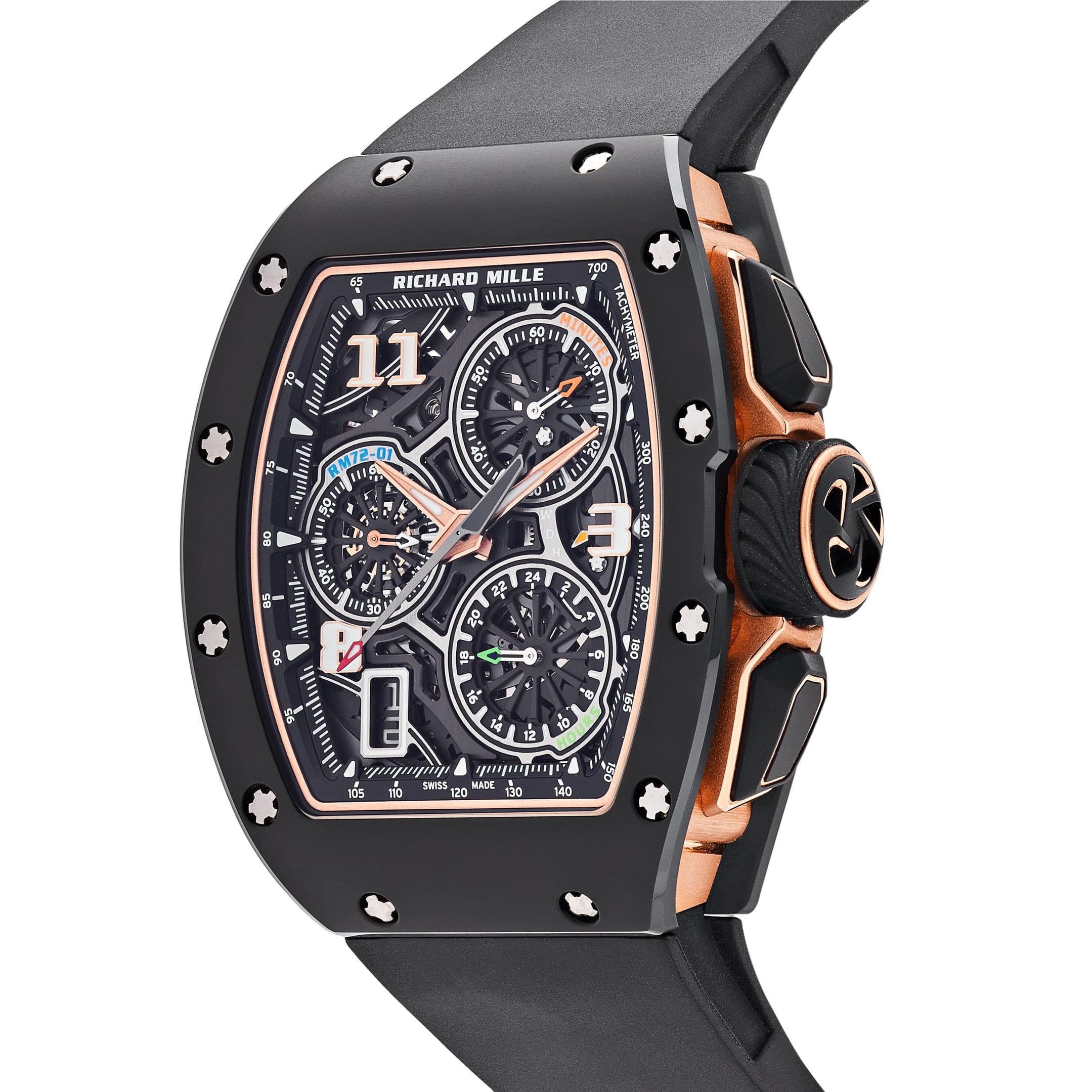 Richard Mille RM 72-01 Lifestyle In-House Chronograph Black Ceramic (2022) (Copy) (VIDEO TEST)