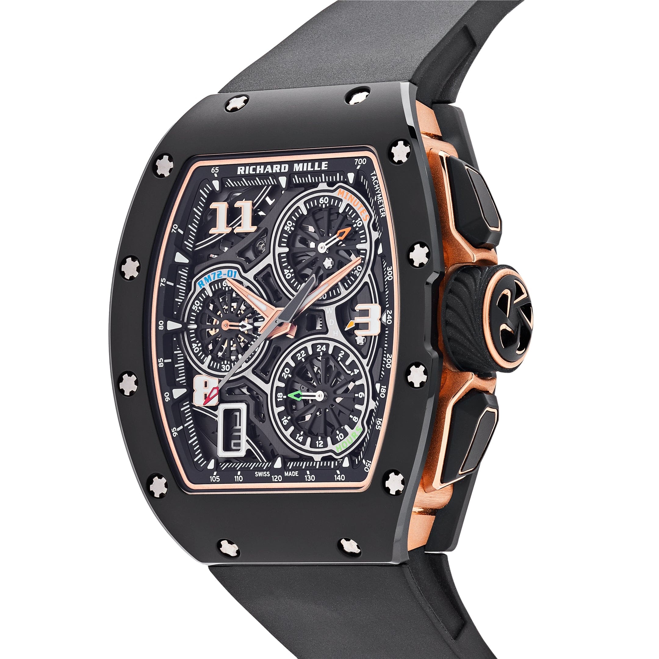 Richard Mille RM 72-01 Lifestyle In-House Chronograph Black Ceramic (2022) (Copy) (VIDEO TEST)