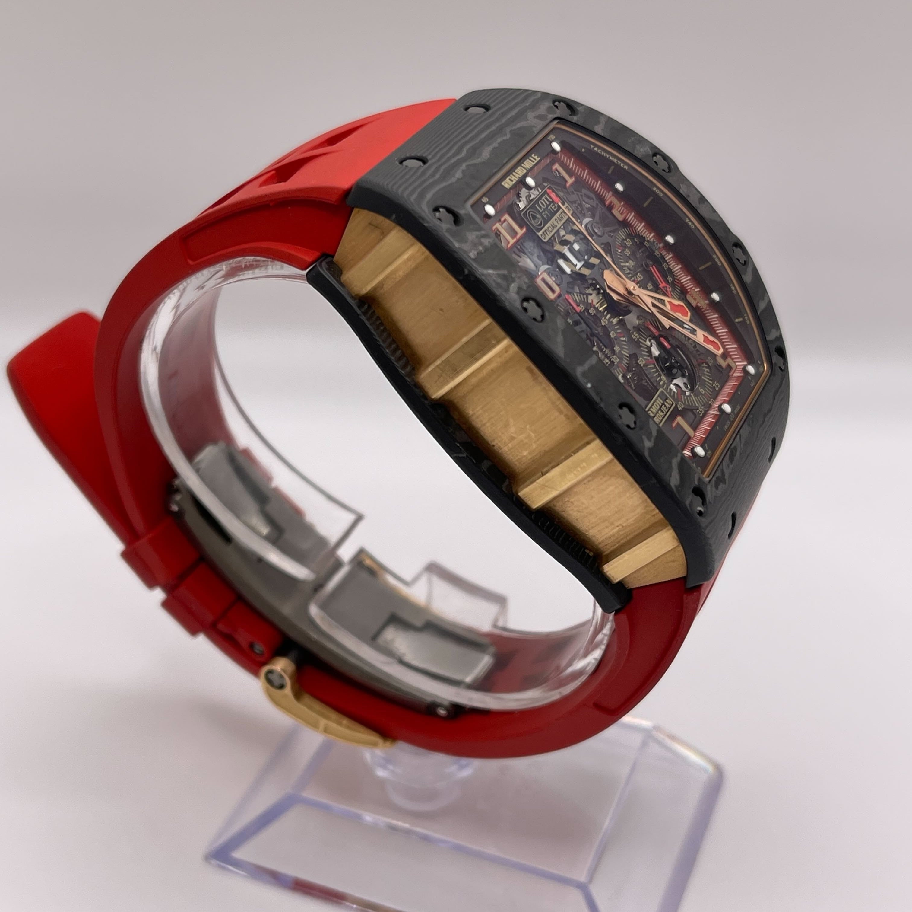 Richard Mille Romain Grosjean Lotus F1 Carbon Rose Gold RM011 Wrist Aficionado