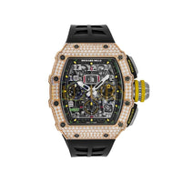 Thumbnail for Luxury Watch Richard Mille Rose Gold and Diamonds Flyback Chronograph RM11-03 Wrist Aficionado