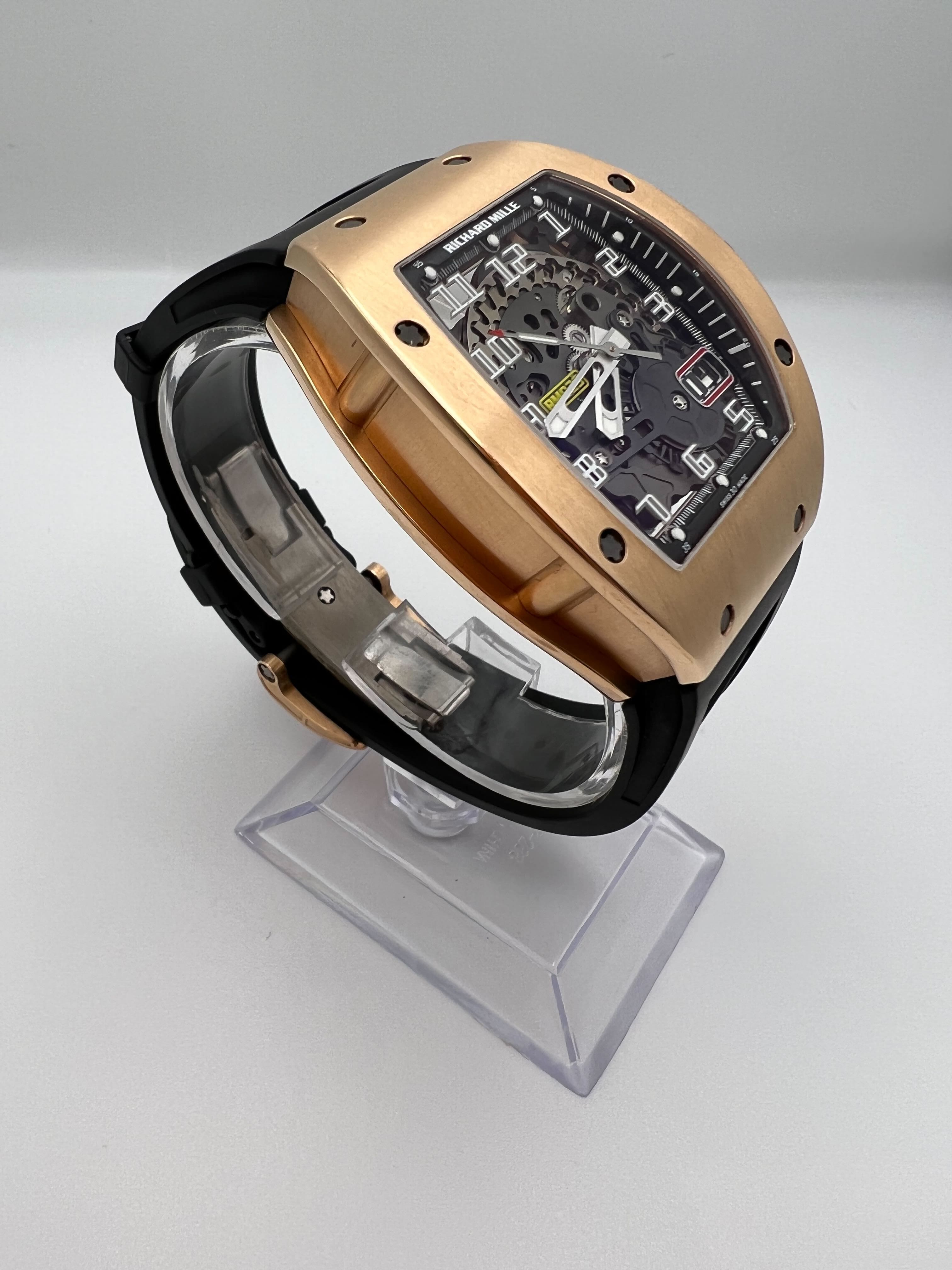 Luxury Watch Richard Mille Rose Gold RM029 Wrist Aficionado