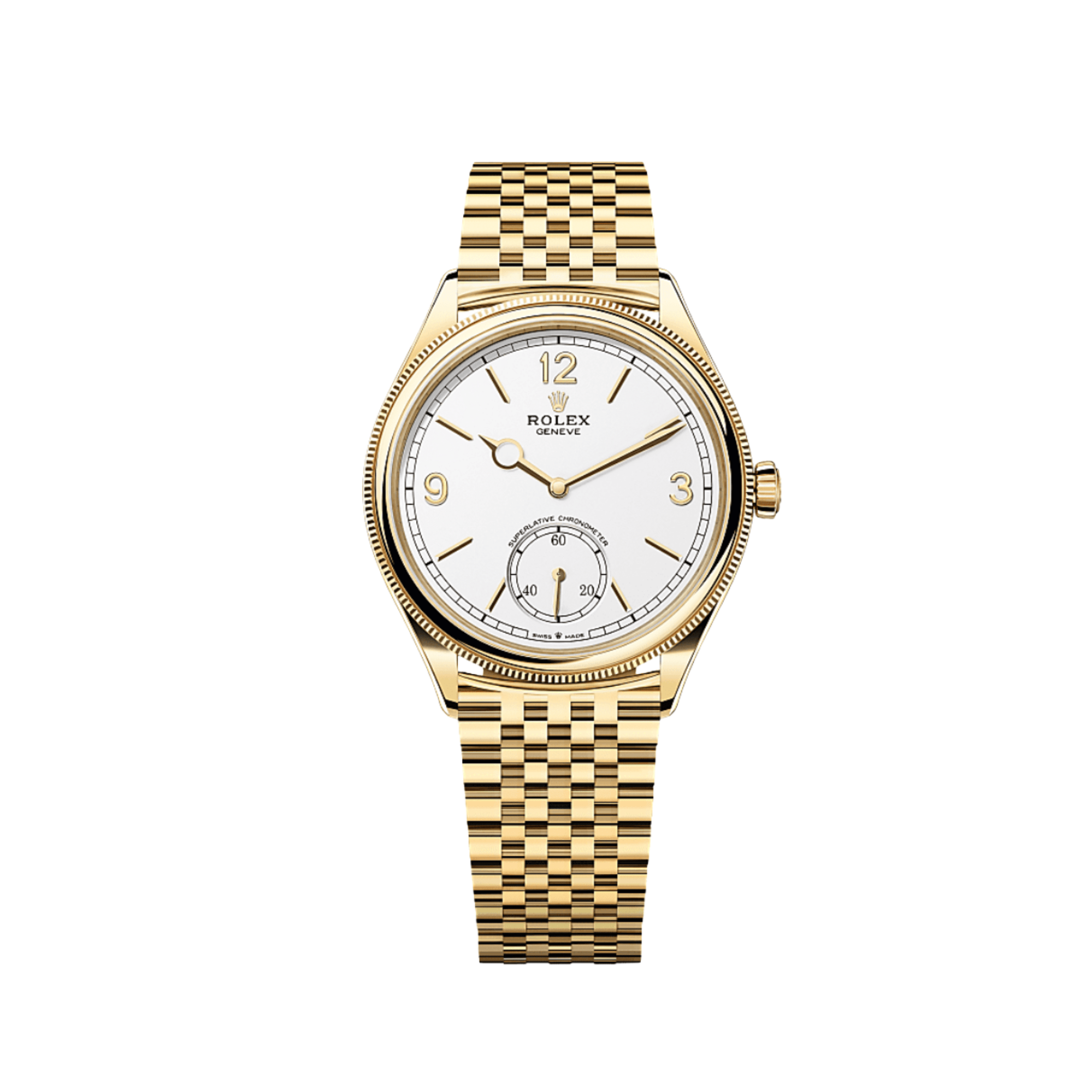 Rolex 1908 52508 Yellow Gold Intense White Dial (2025)