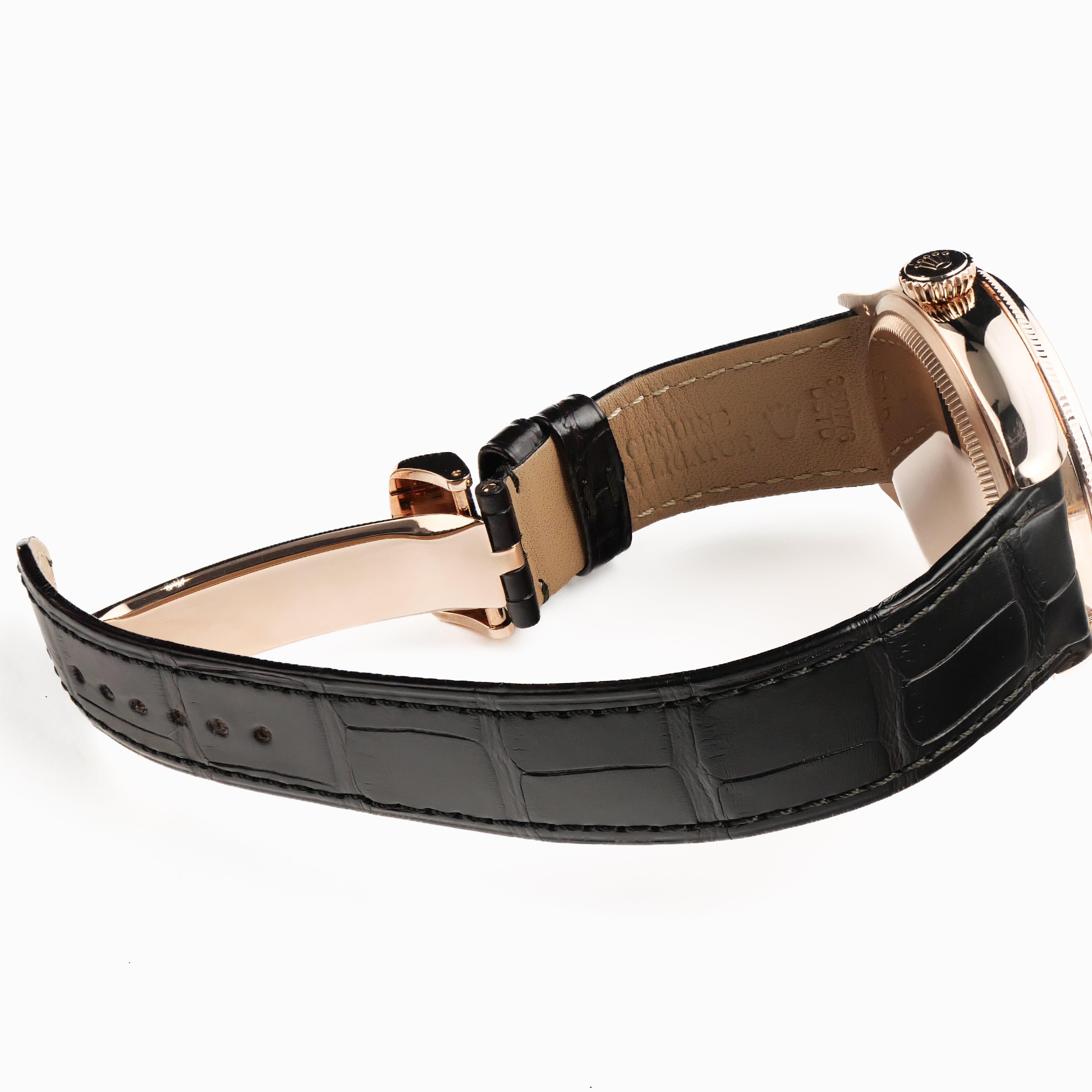 Rolex Cellini Moonphase 50535 Rose Gold White Dial (2021)