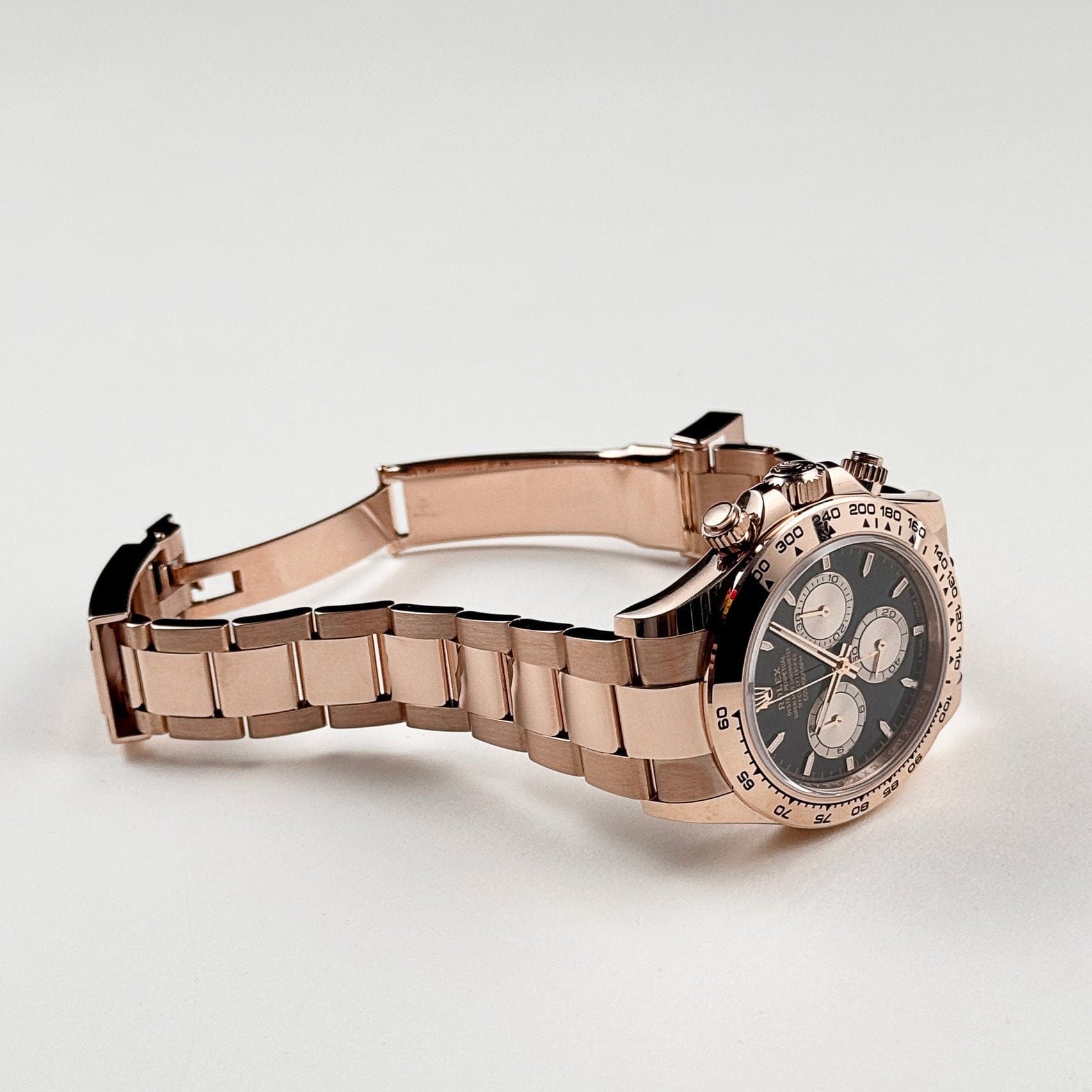 Rolex Cosmograph Daytona 126505 Rose Gold Bright Black and Sundust Dial (2023)