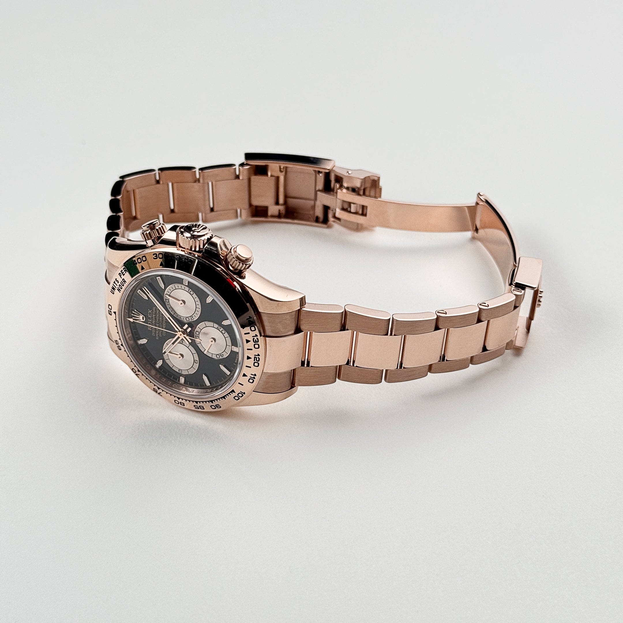 Rolex Cosmograph Daytona 126505 Rose Gold Bright Black and Sundust Dial (2023)