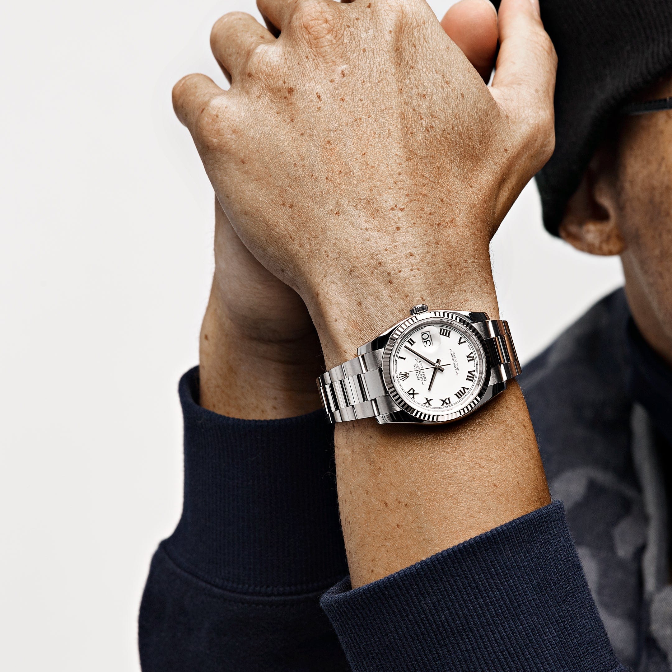 Rolex Datejust 116234 Stainless Steel and White Gold White Dial (2018)