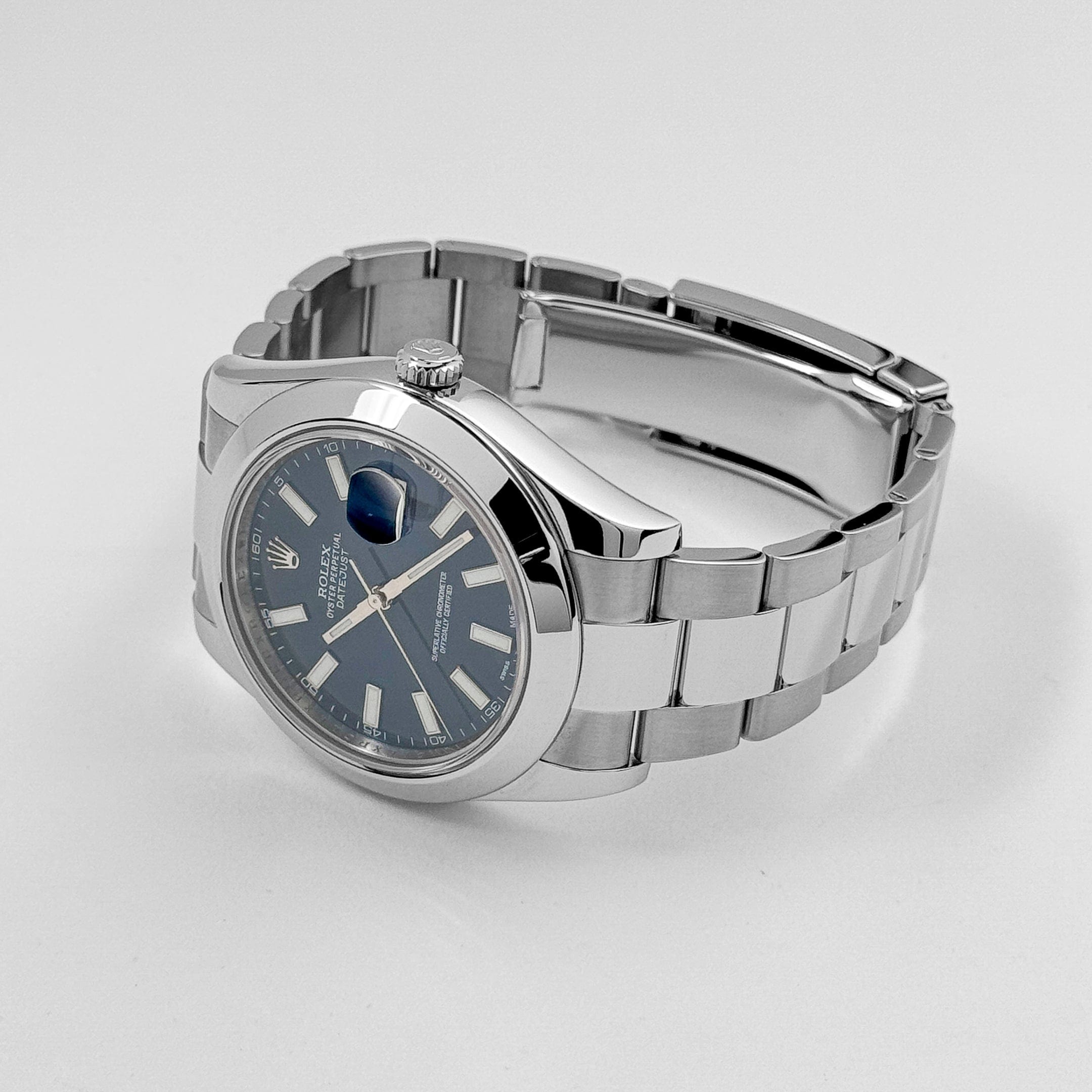 Rolex Datejust 116300 Stainless Steel Blue Dial Oyster (2014)