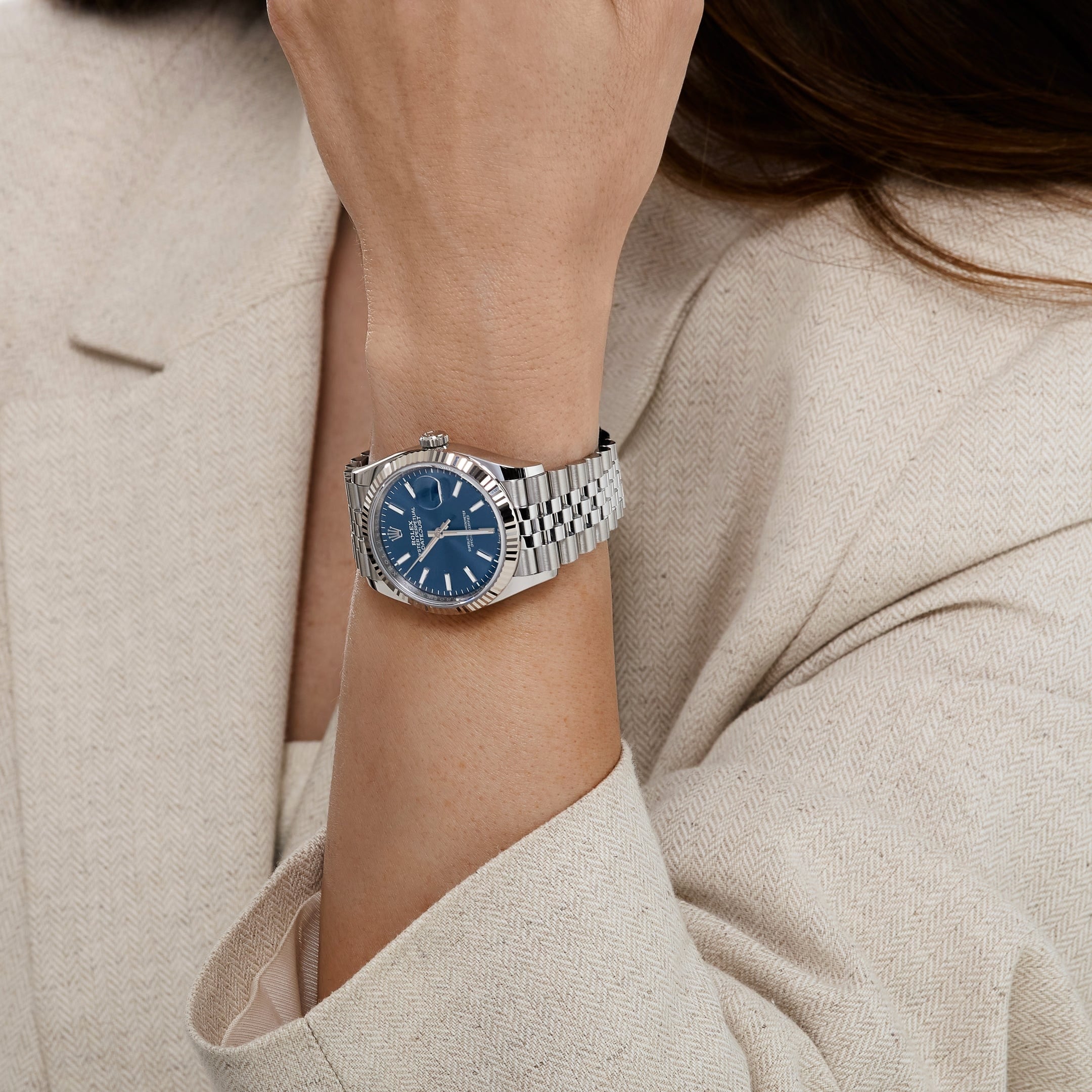 Rolex Datejust 126234 Stainless Steel Blue Dial Jubilee (2025)