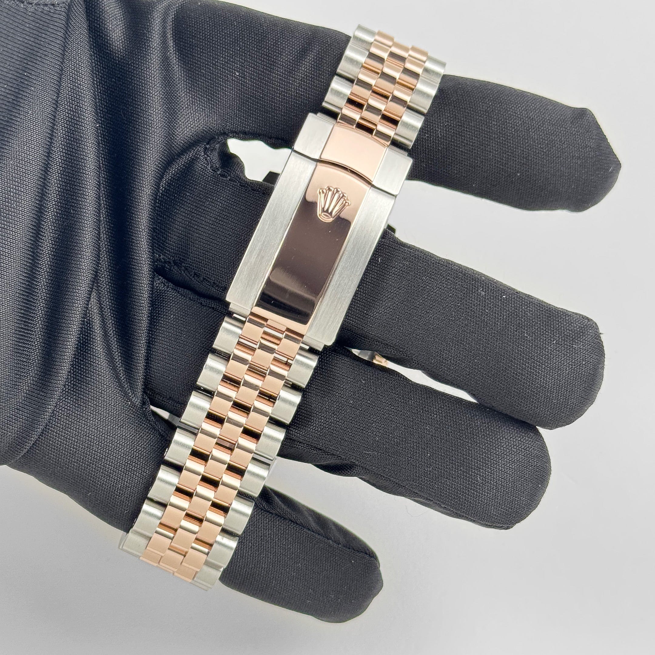 Rolex Datejust 126281RBR Rose Gold Stainless Steel Slate Diamond Dial Diamond Bezel (2023)