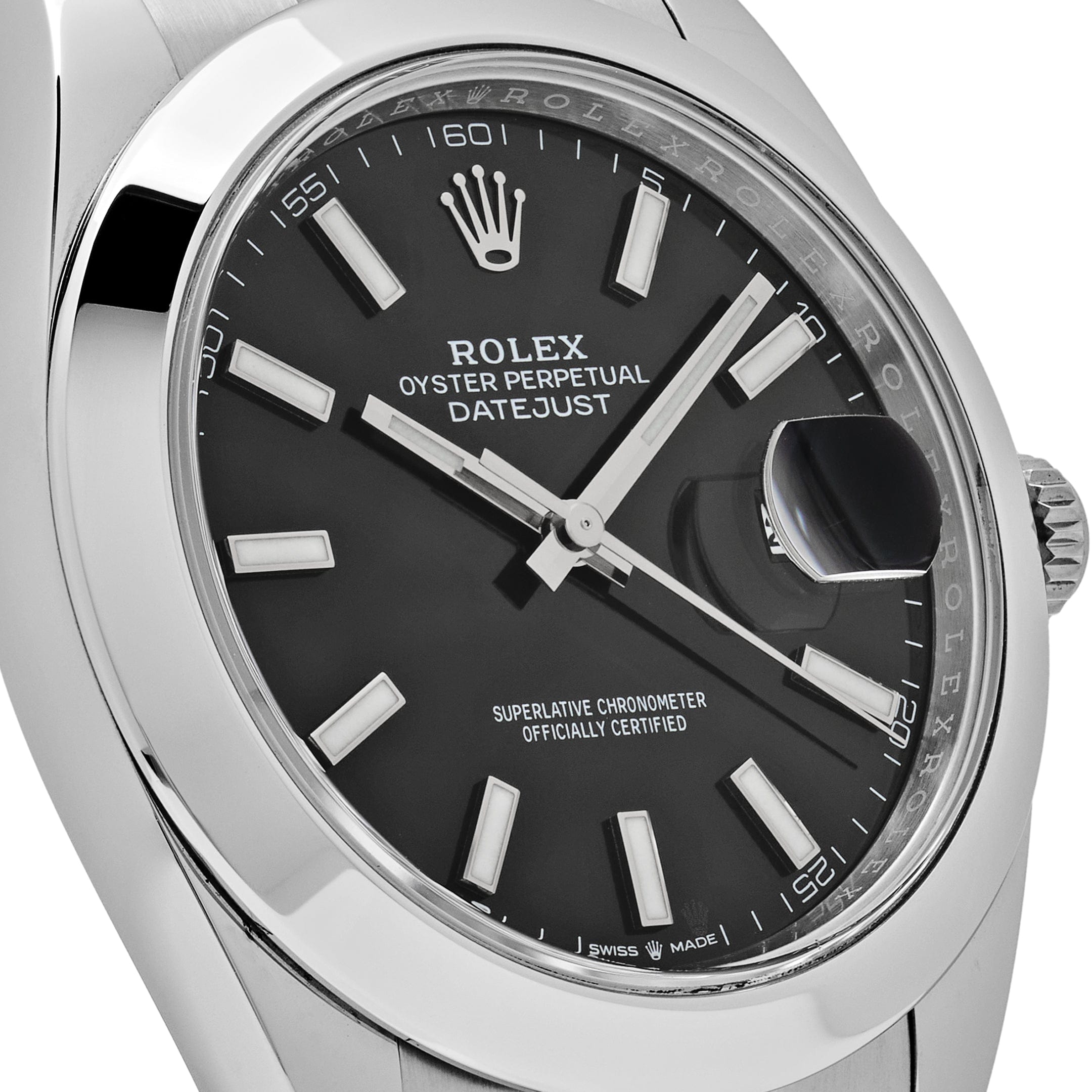 Rolex Datejust 126300 Stainless Steel Black Dial Oyster (2023)