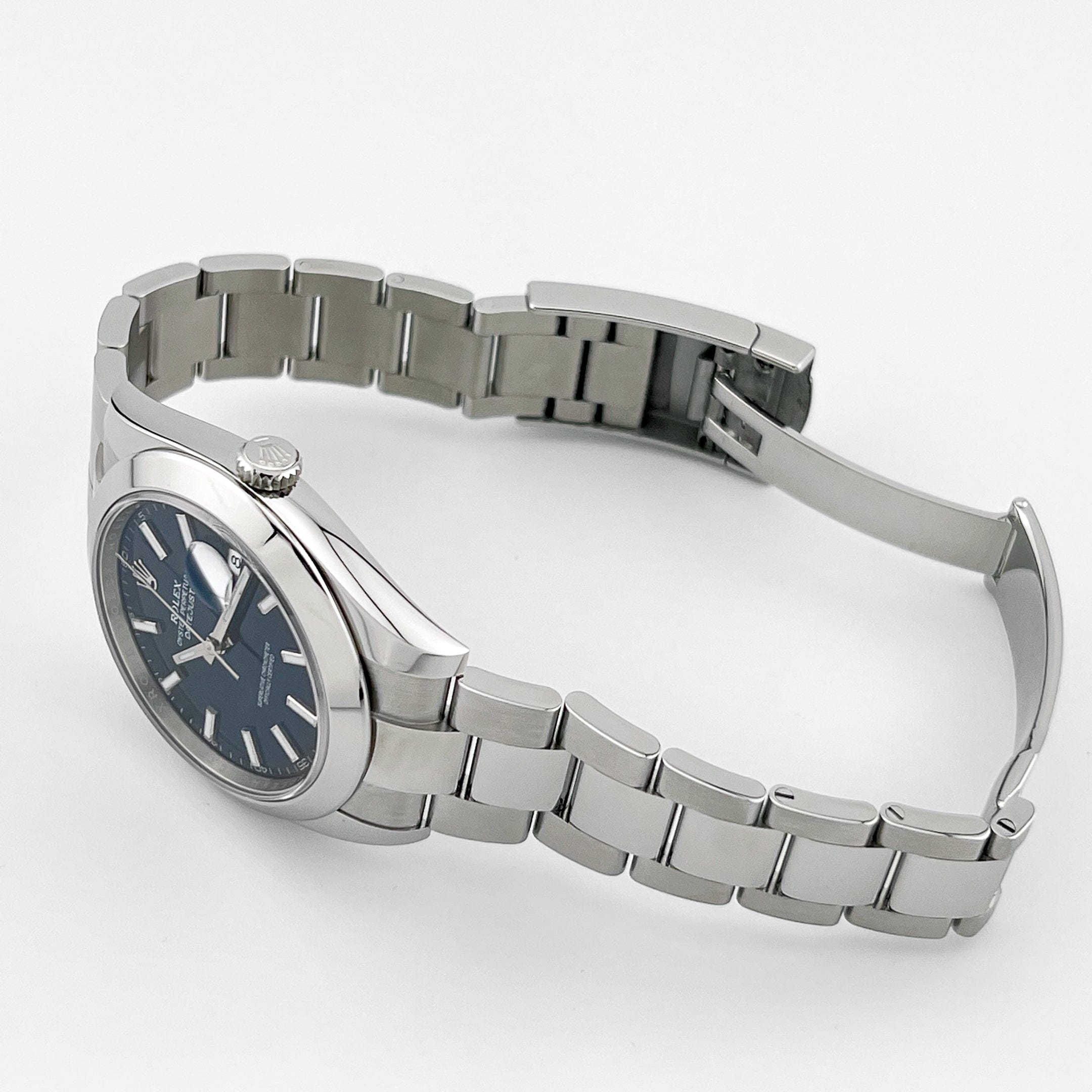 Rolex Datejust 126300 Stainless Steel Blue Dial Oyster
