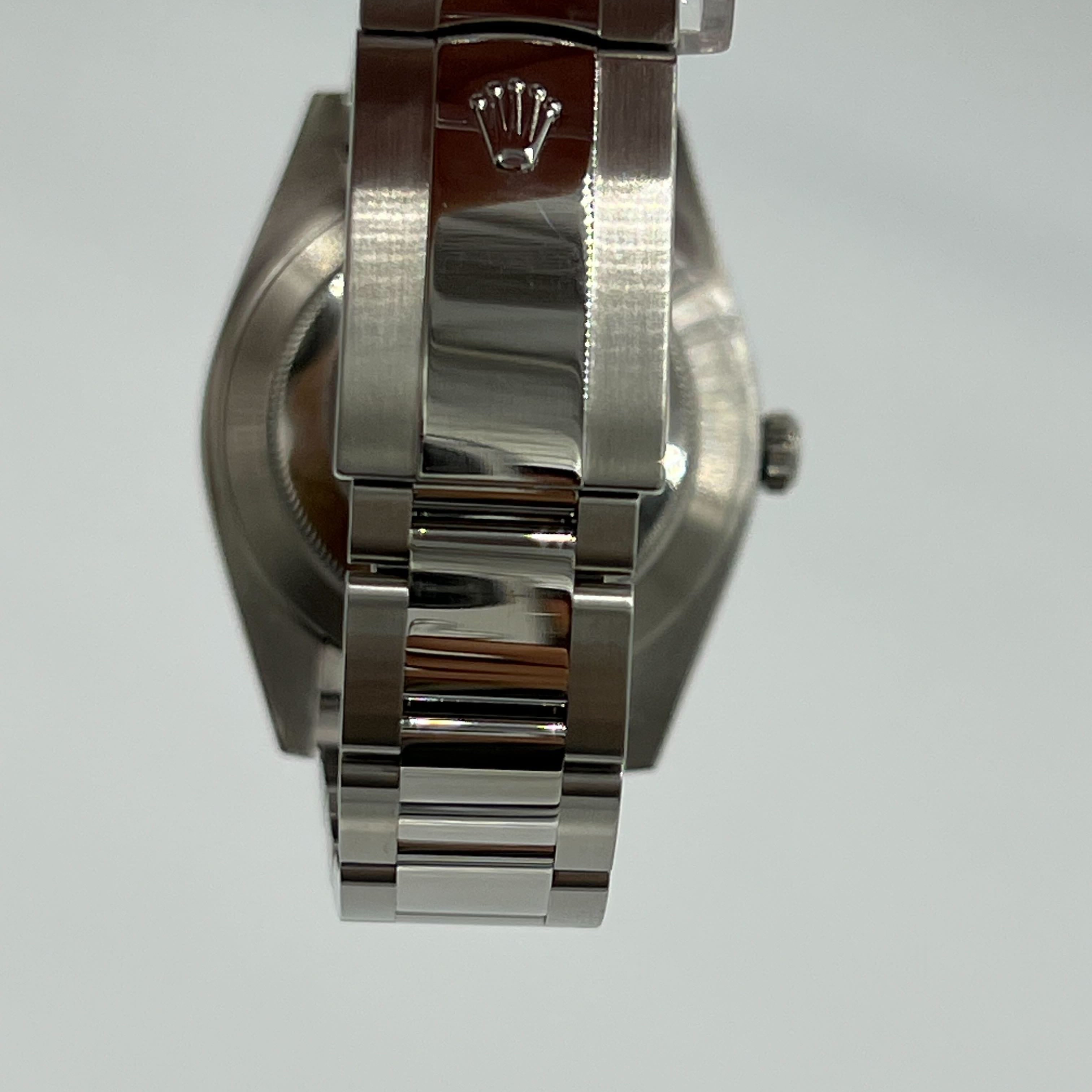 Luxury Watch Rolex Datejust 41 Stainless Steel MOP Diamond Dial 126334 Wrist Aficionado