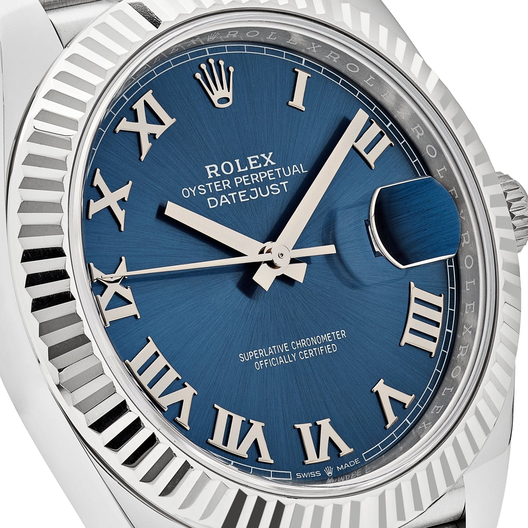 Rolex Datejust 126334 Stainless Steel White Gold Blue Dial Jubilee (2022)