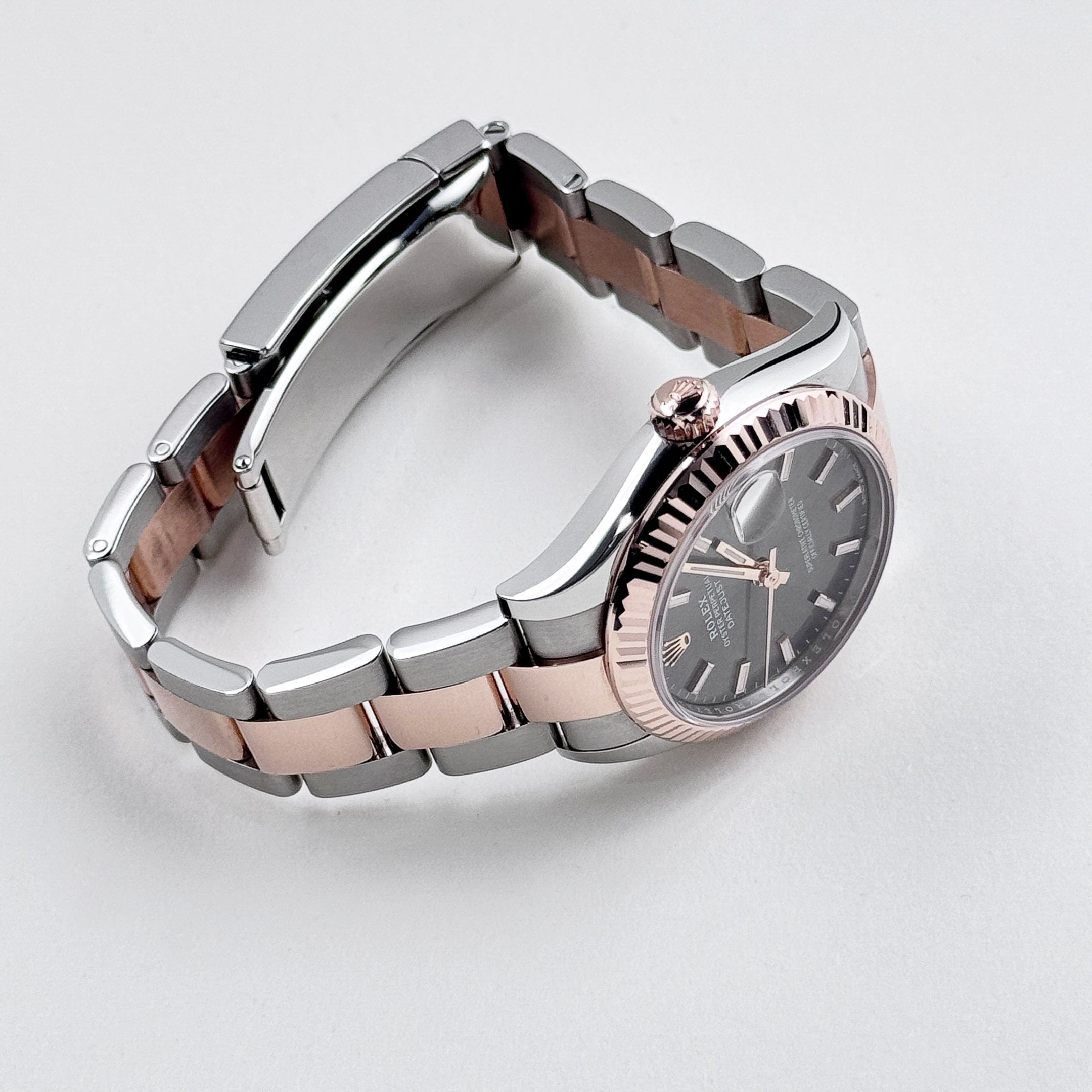 Rolex Datejust 278271 'Ladies' Rose Gold Stainless Steel Slate Dial Oyster (2025)