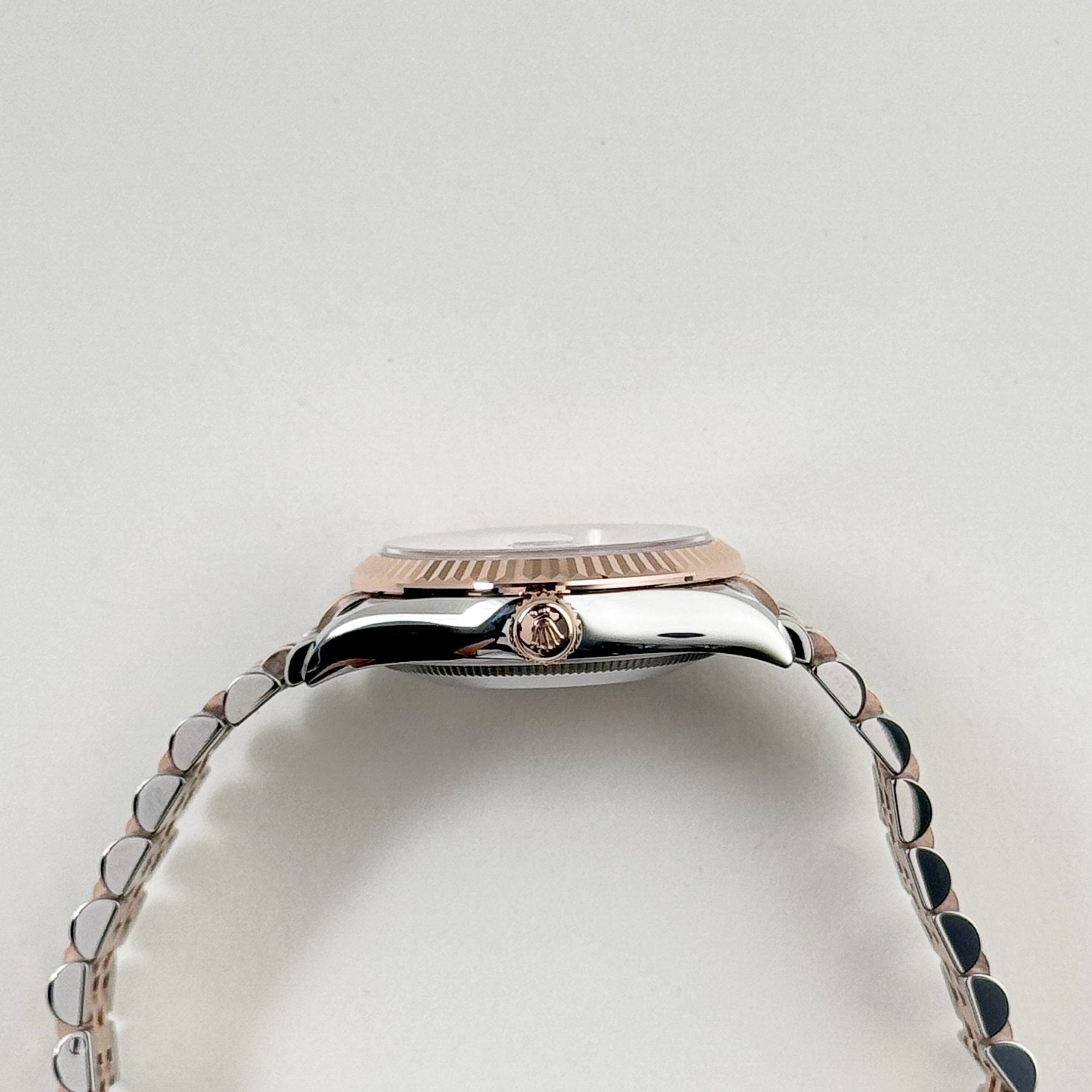 Rolex Datejust 278271 'Ladies' Stainless Steel Rose Gold White Roman Numerals Dial (2025)