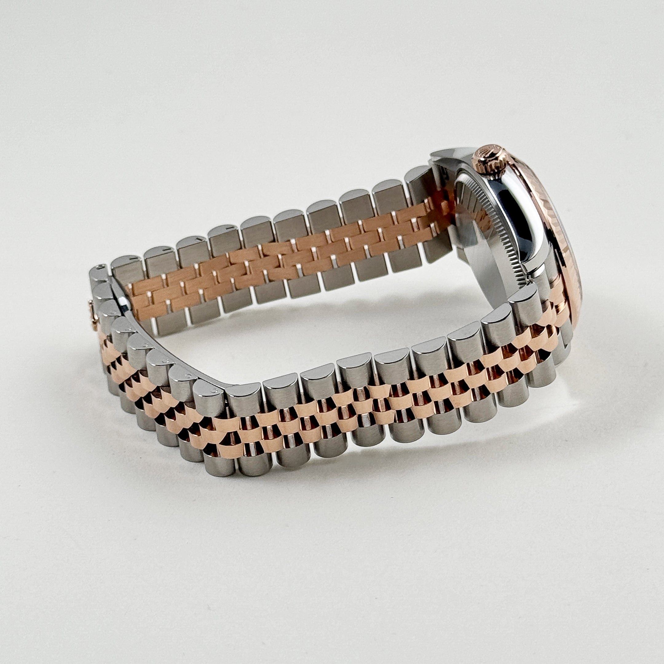 Rolex Datejust 278271 'Ladies' Stainless Steel Rose Gold White Roman Numerals Dial (2025)