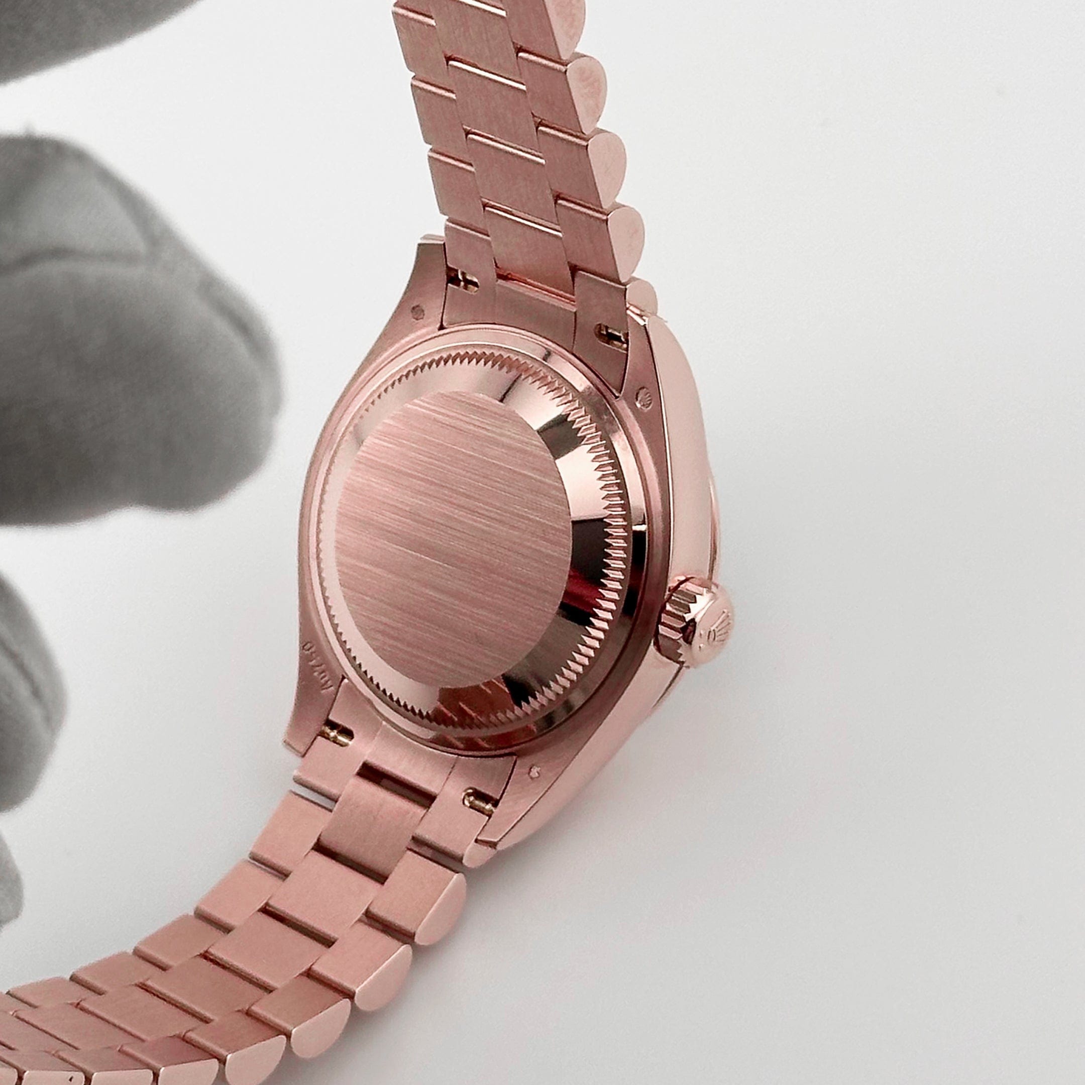 Rolex Datejust 279175 'Ladies' Rose Gold Olive Diamond Dial (2025)