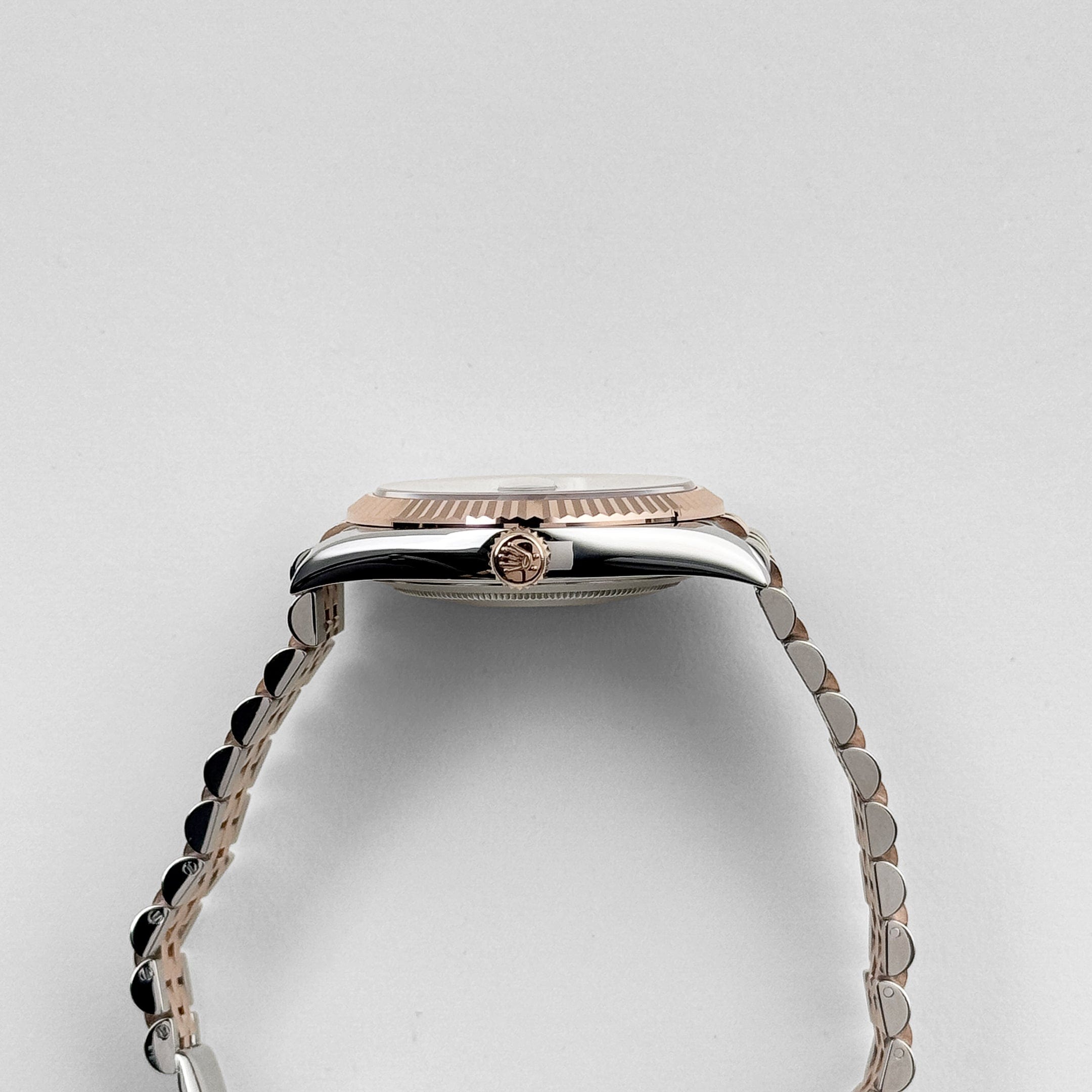 Rolex Datejust 41 126331 Rose Gold Stainless Steel Grey Motif Dial Jubilee (2024)