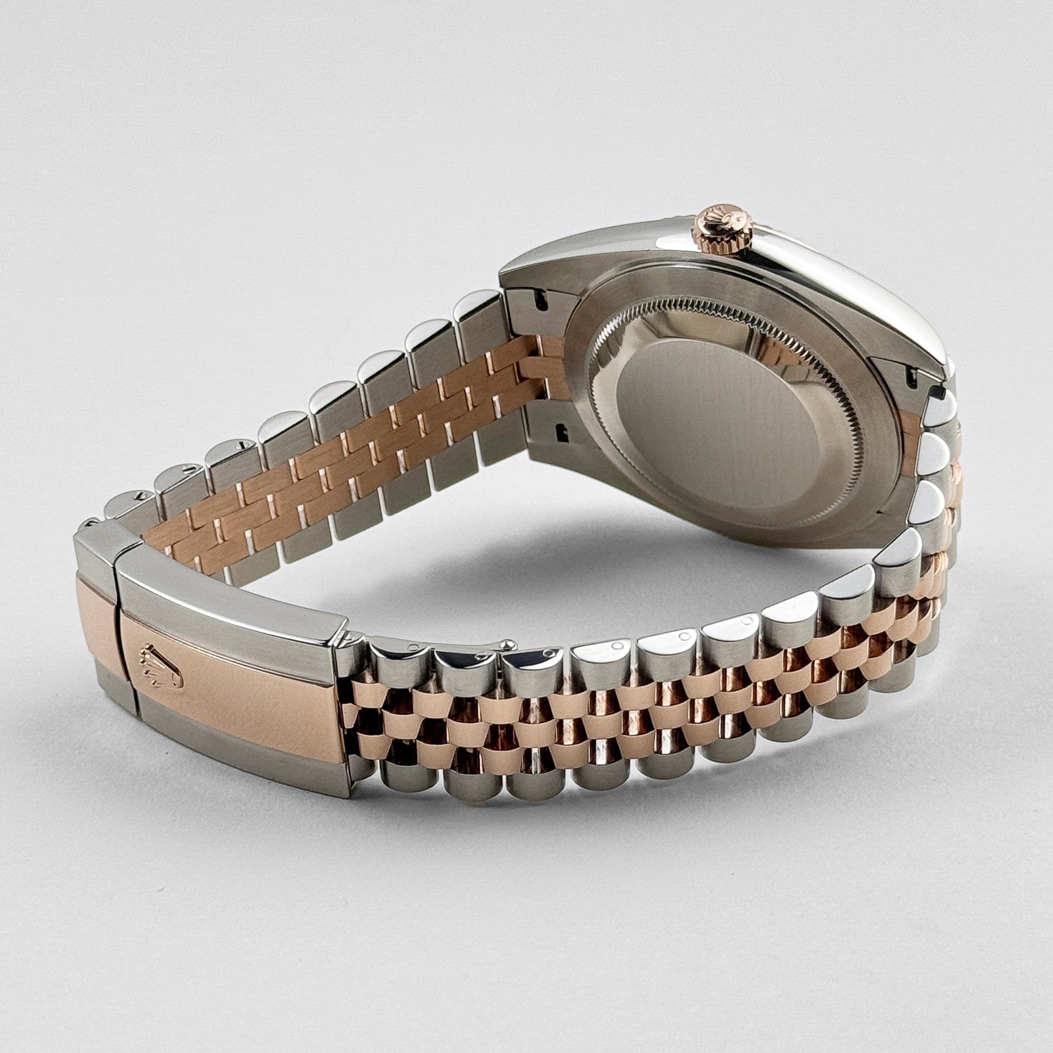 Rolex Datejust 41 126331 Rose Gold Stainless Steel Grey Motif Dial Jubilee (2024)