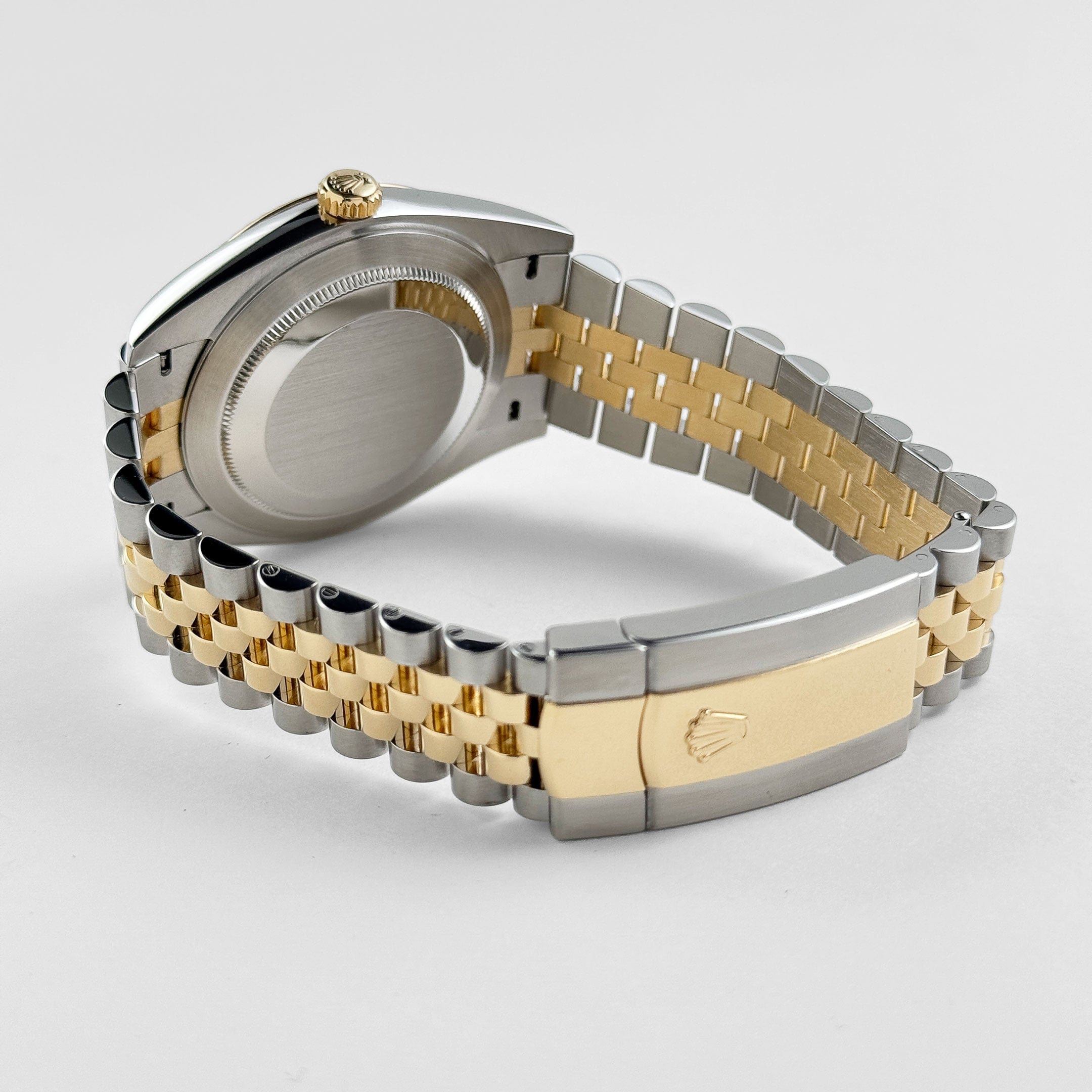 Rolex Datejust 41 126333 Stainless Steel Yellow Gold Black Diamond Dial Jubilee (2018)