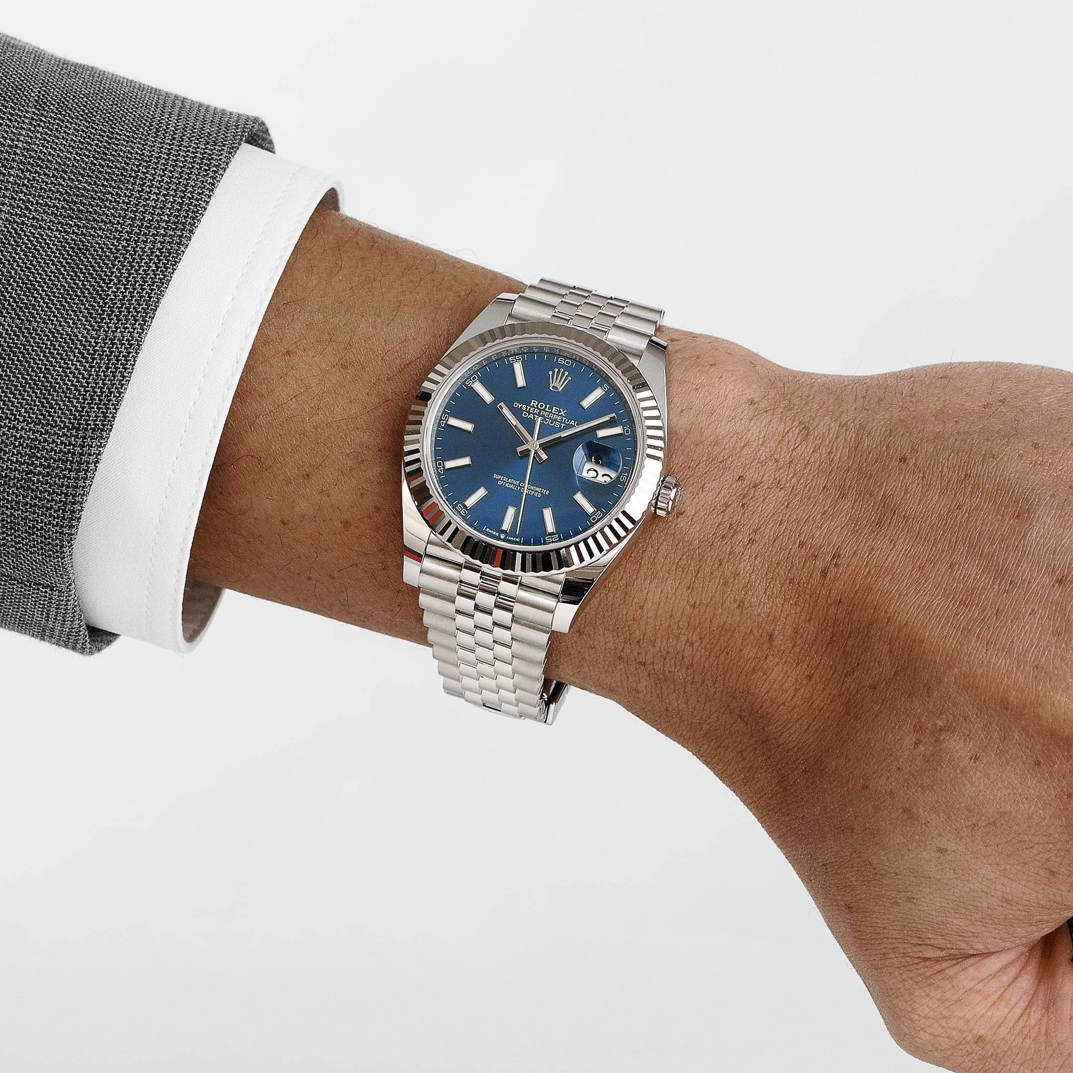 Rolex Datejust 41 126334 Stainless Steel Blue Dial Jubilee (2024)