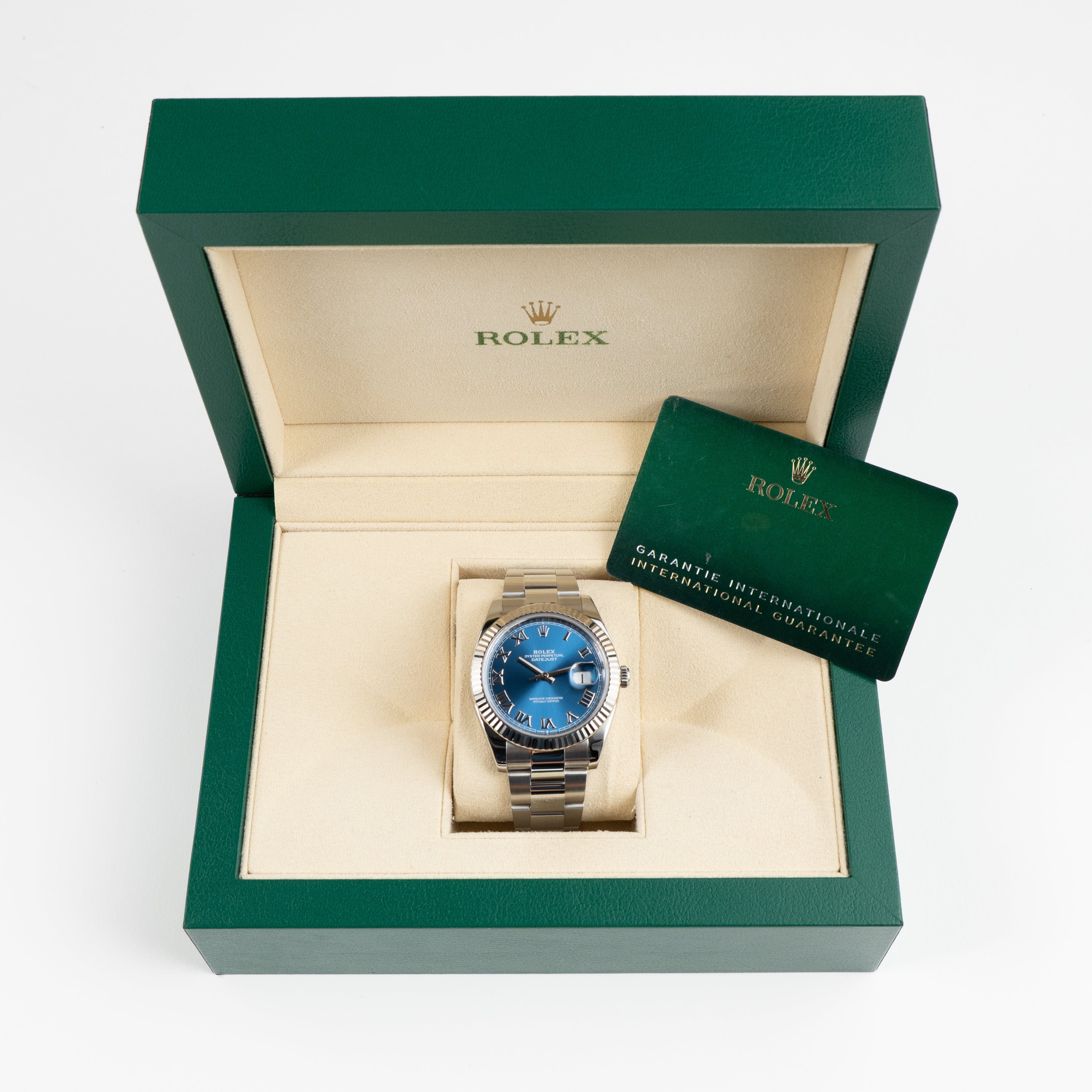 Rolex Datejust 41 126334 Stainless Steel Blue Roman Numerals Dial Oyster (2022)