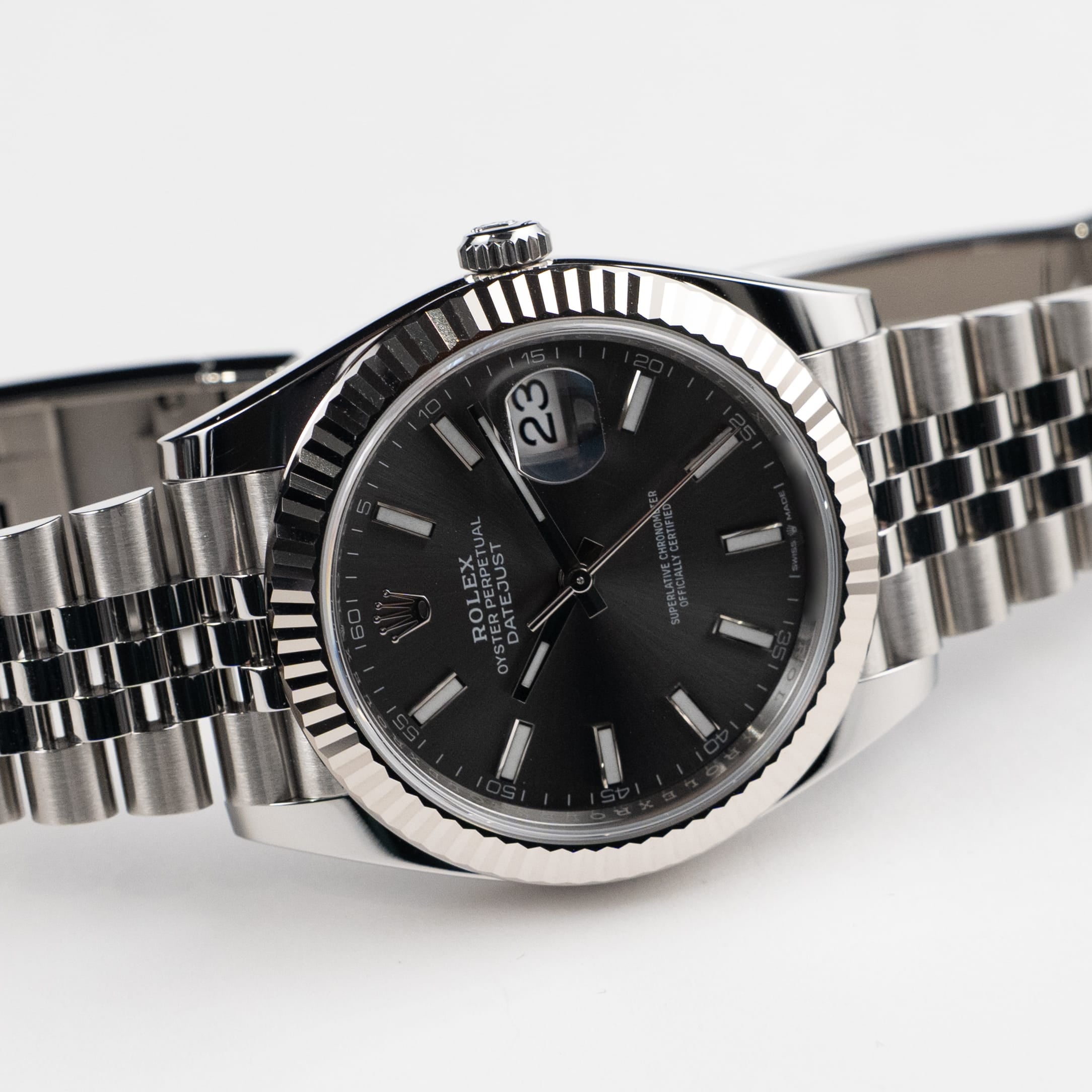Rolex Datejust 41 126334 Stainless Steel Slate Dial Jubilee (2025)